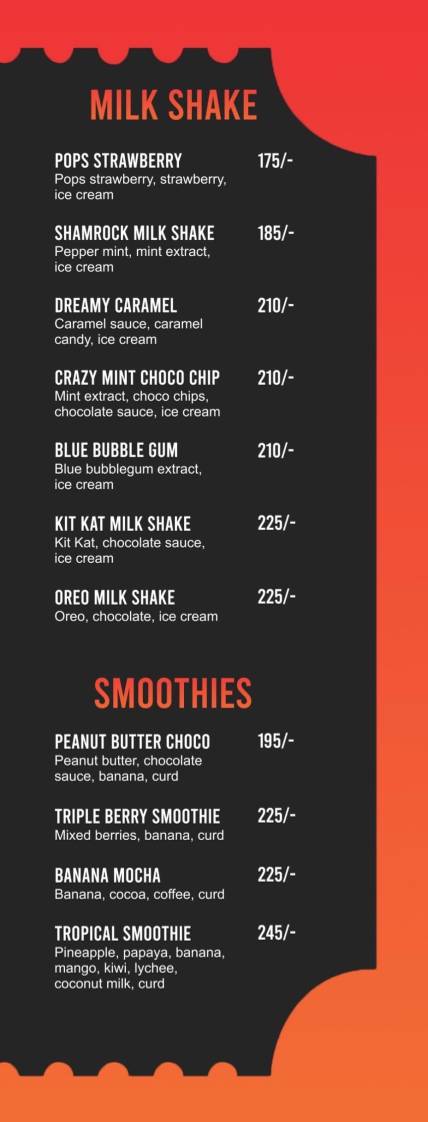Red Coal 248121 - Haridwar Bypass Best Barbeque Buffet in Dehradun Buffet, Bar and Restaurant menu