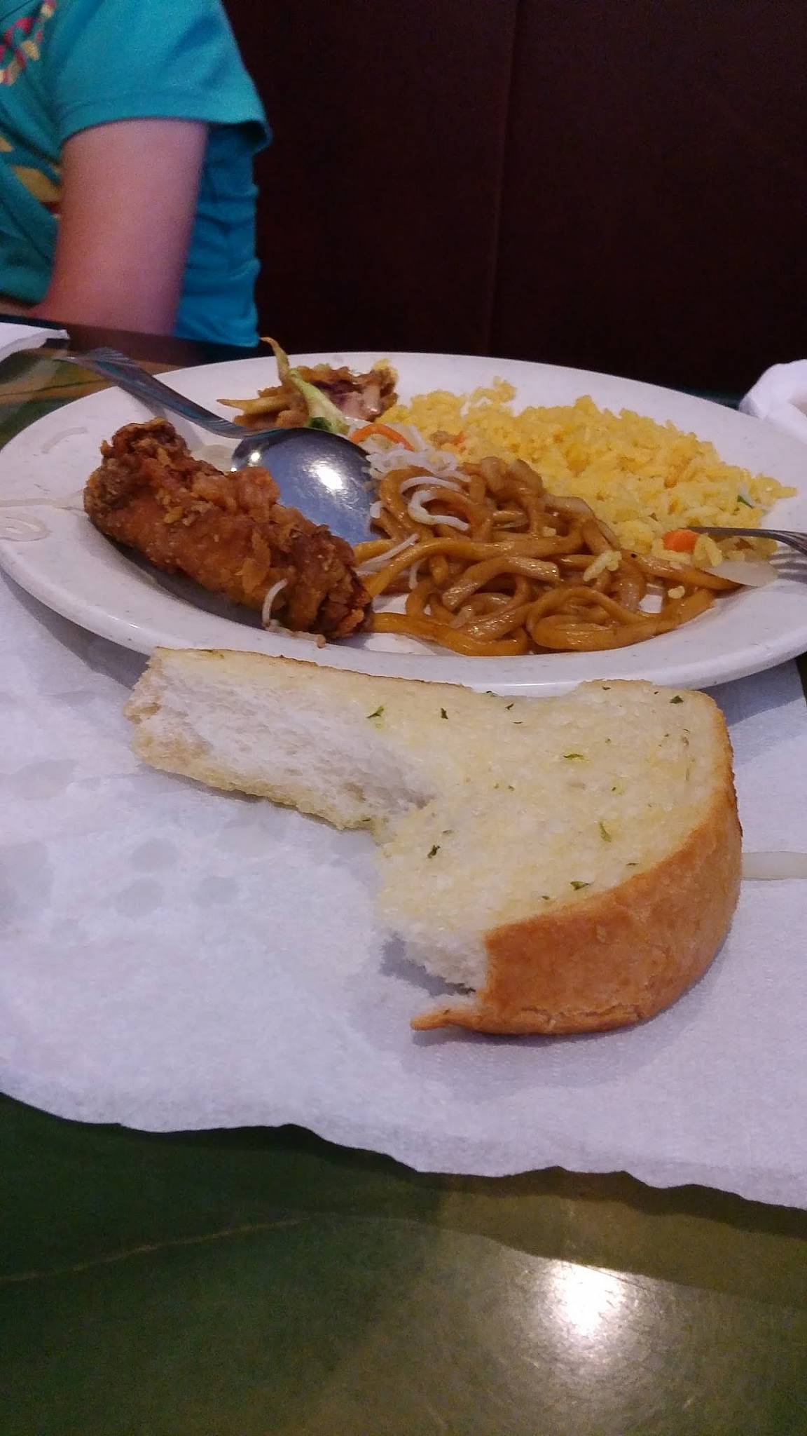 Menu at Red Ginger Buffet restaurant, Elizabethton
