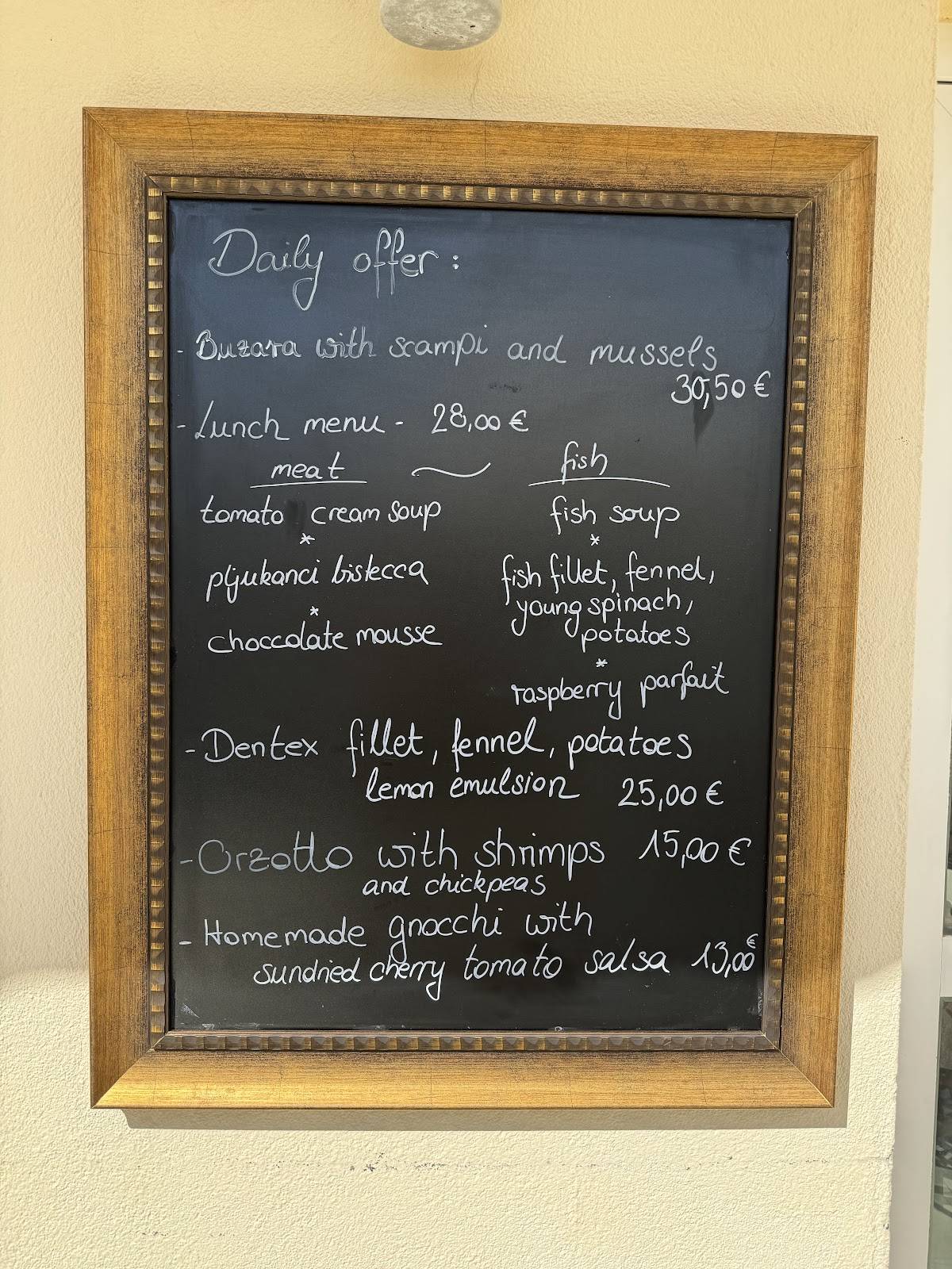 Menu di Residence & Restaurant Astoria 