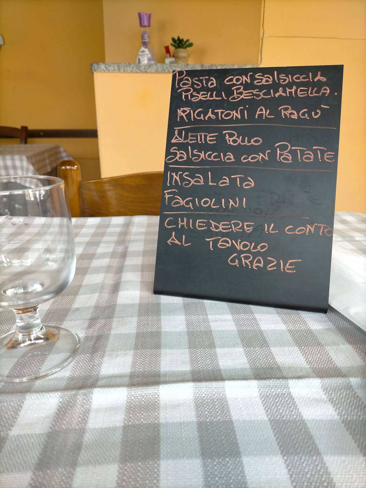 Menu di Al Filatoio 