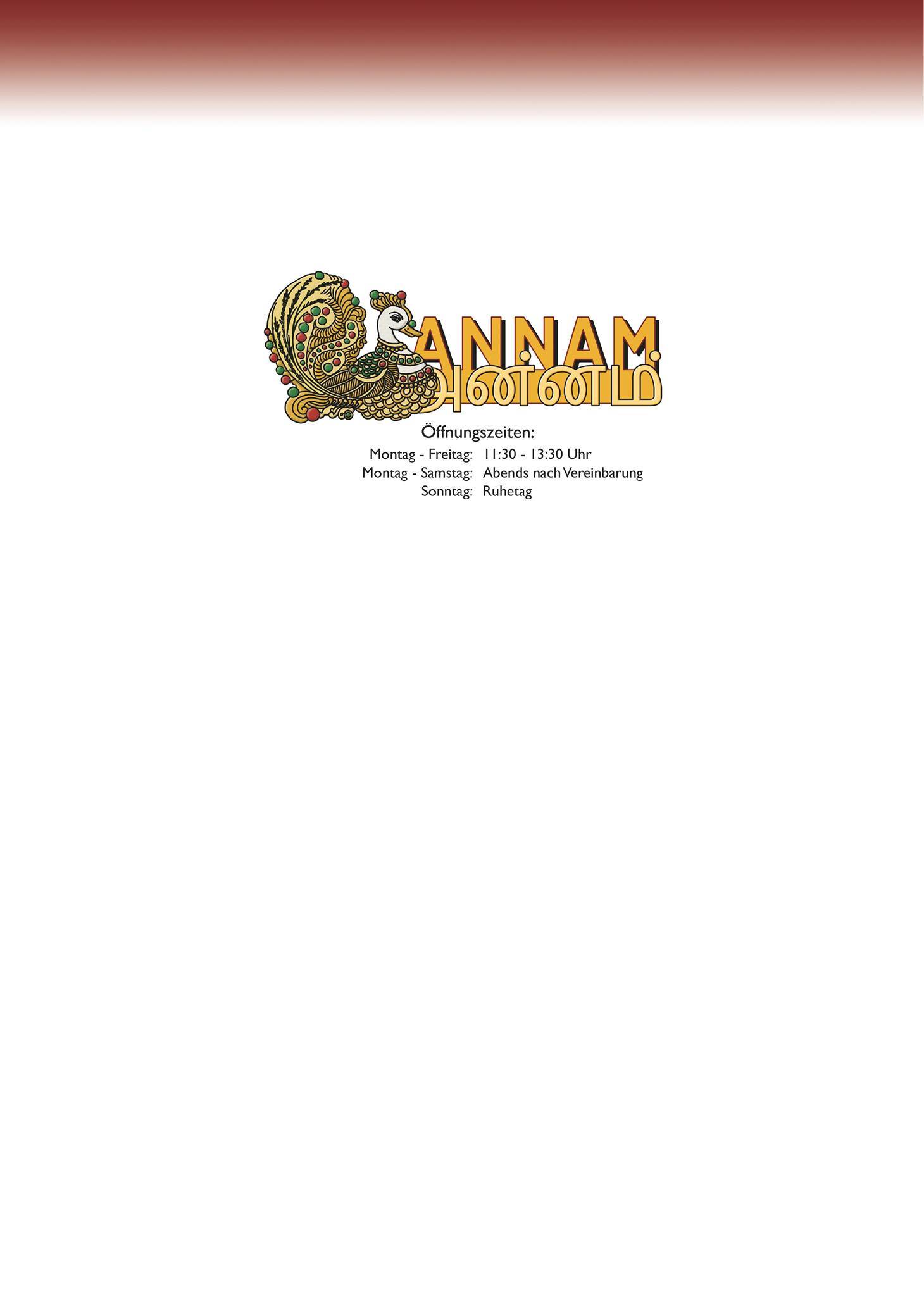 Menu di Annam 