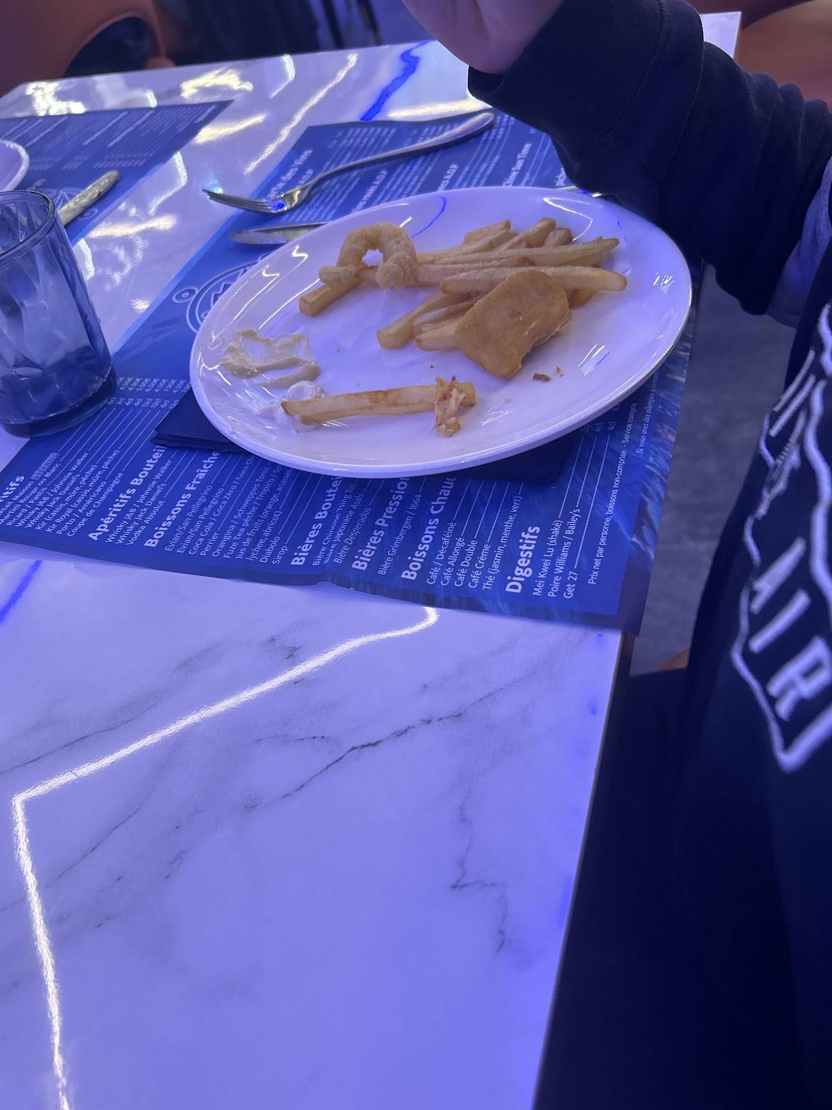 Menu de Atlantic