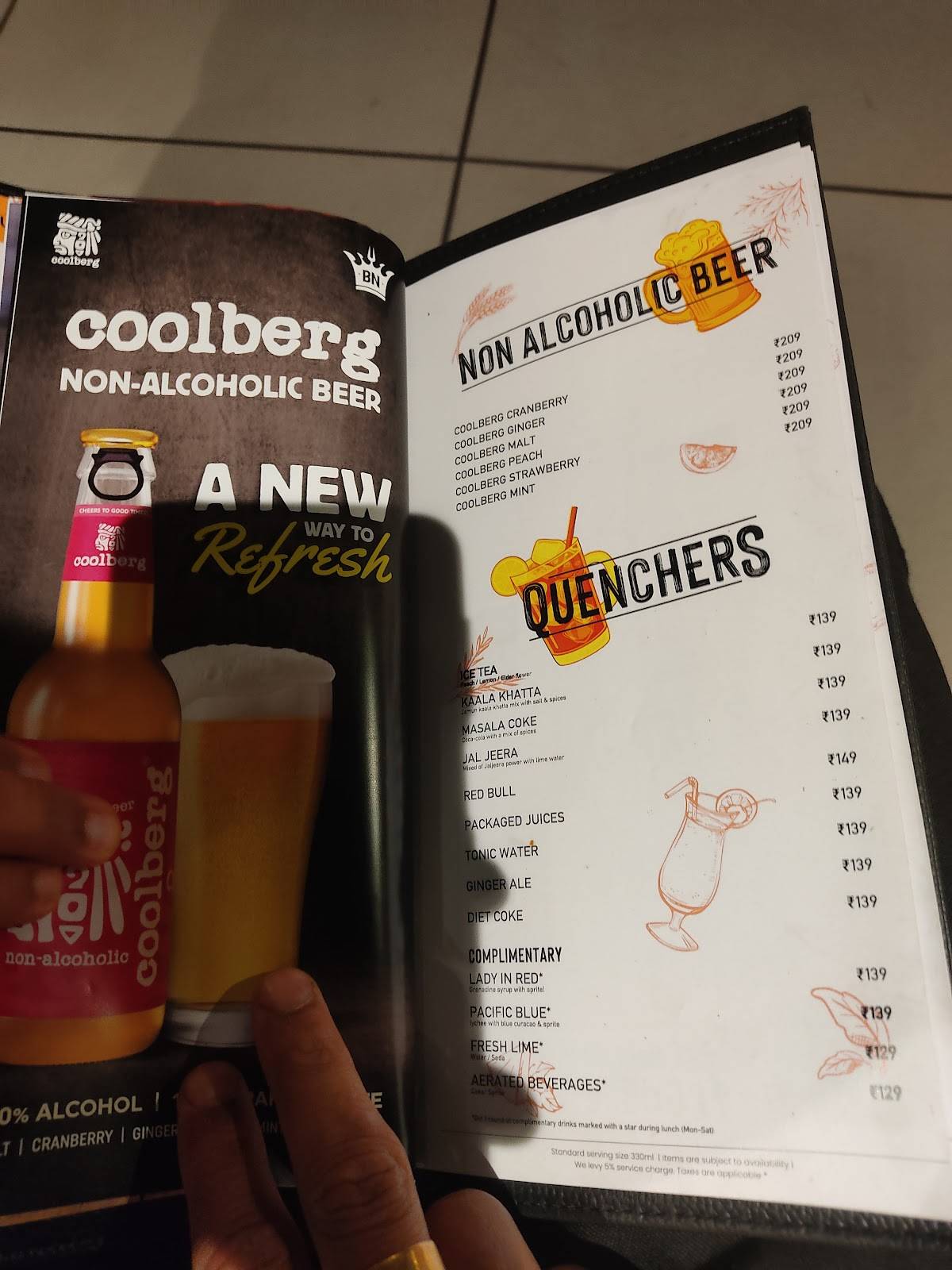 Barbeque Nation - Koramangala menu