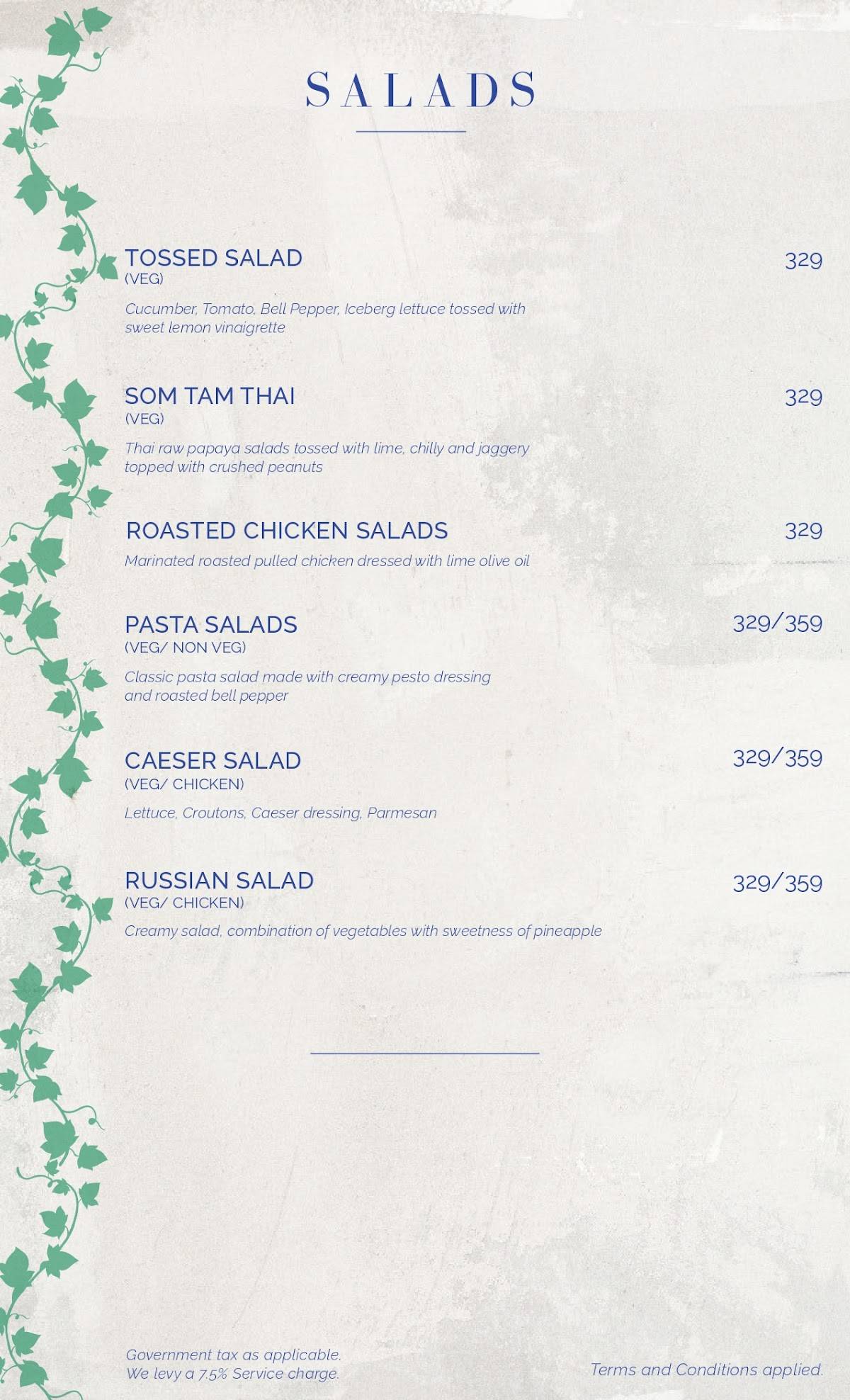 Big Bang Community (BBC) menu
