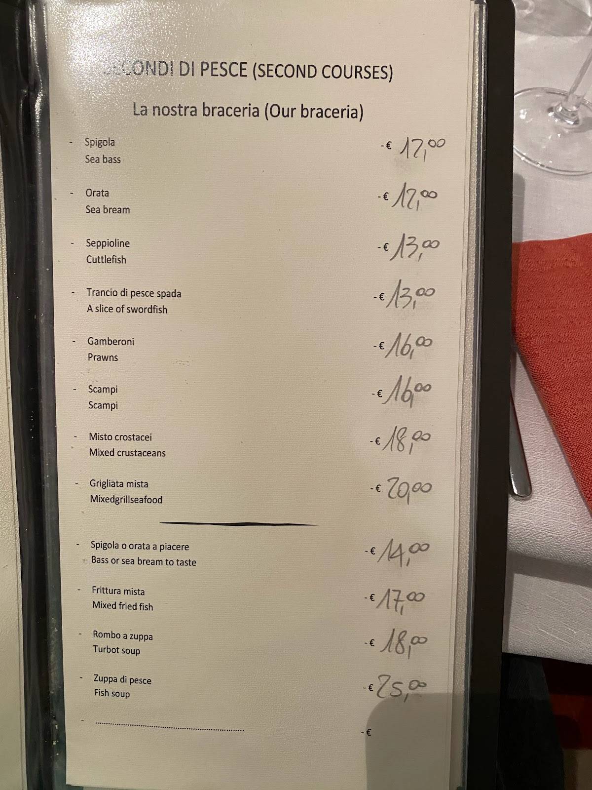 Menu di Box 19 
