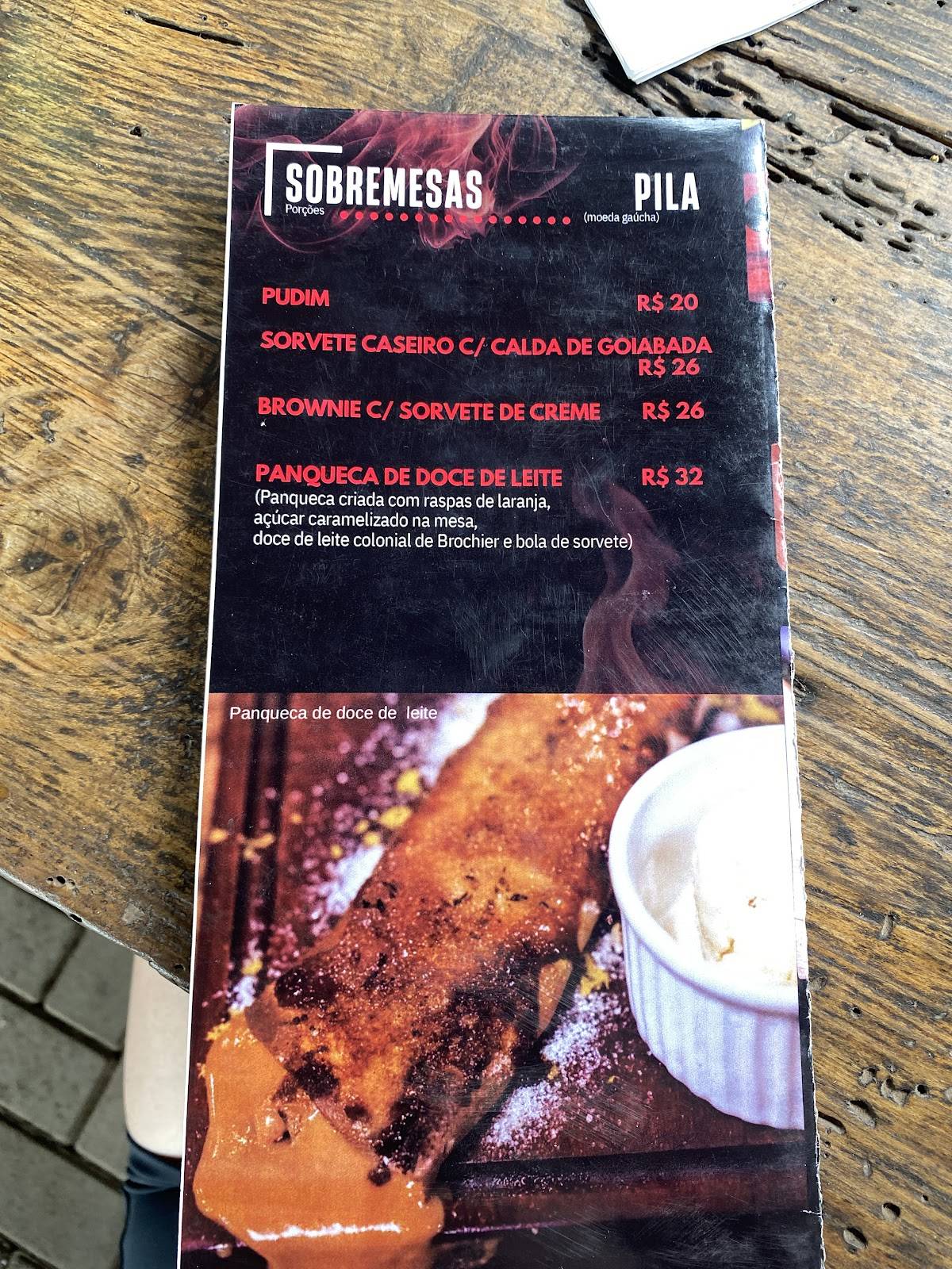 Caian's Churras+Bar cardápio