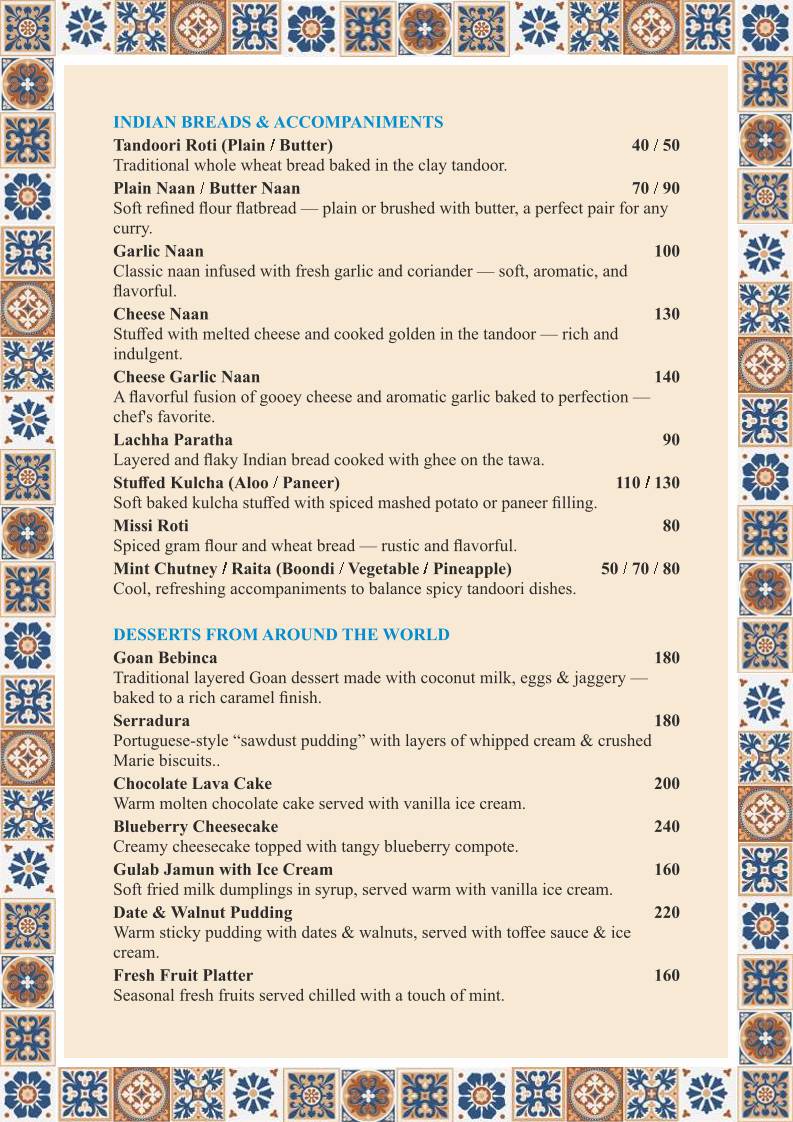 Casa Portuguesa Restaurante menu