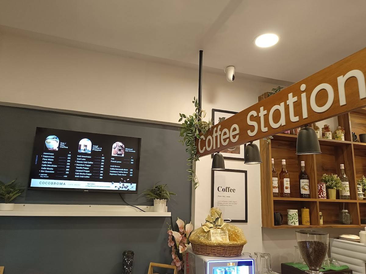CocoBroma Coffee Thakur Village menu