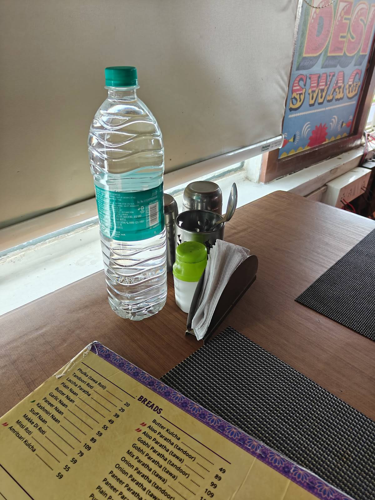 Dhaba Stories HSR menu