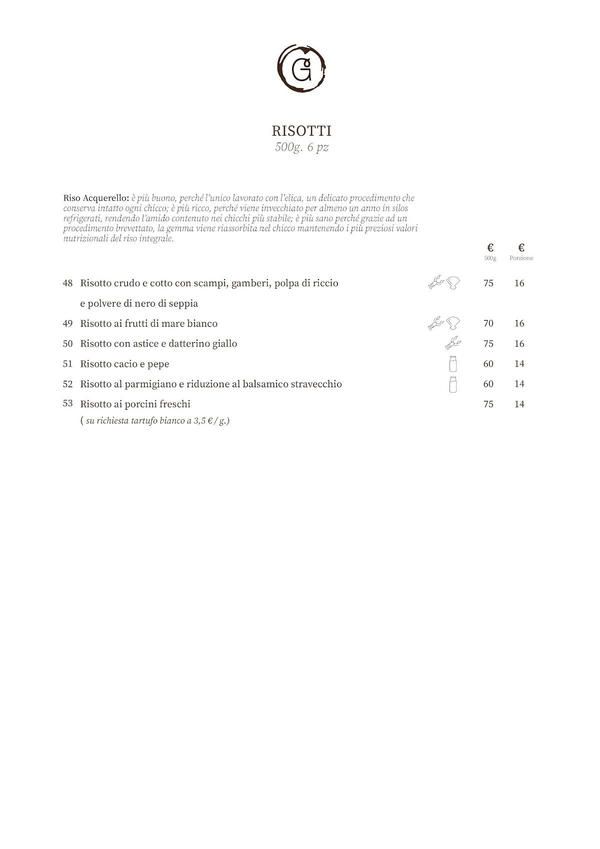 Menu di Giampà 