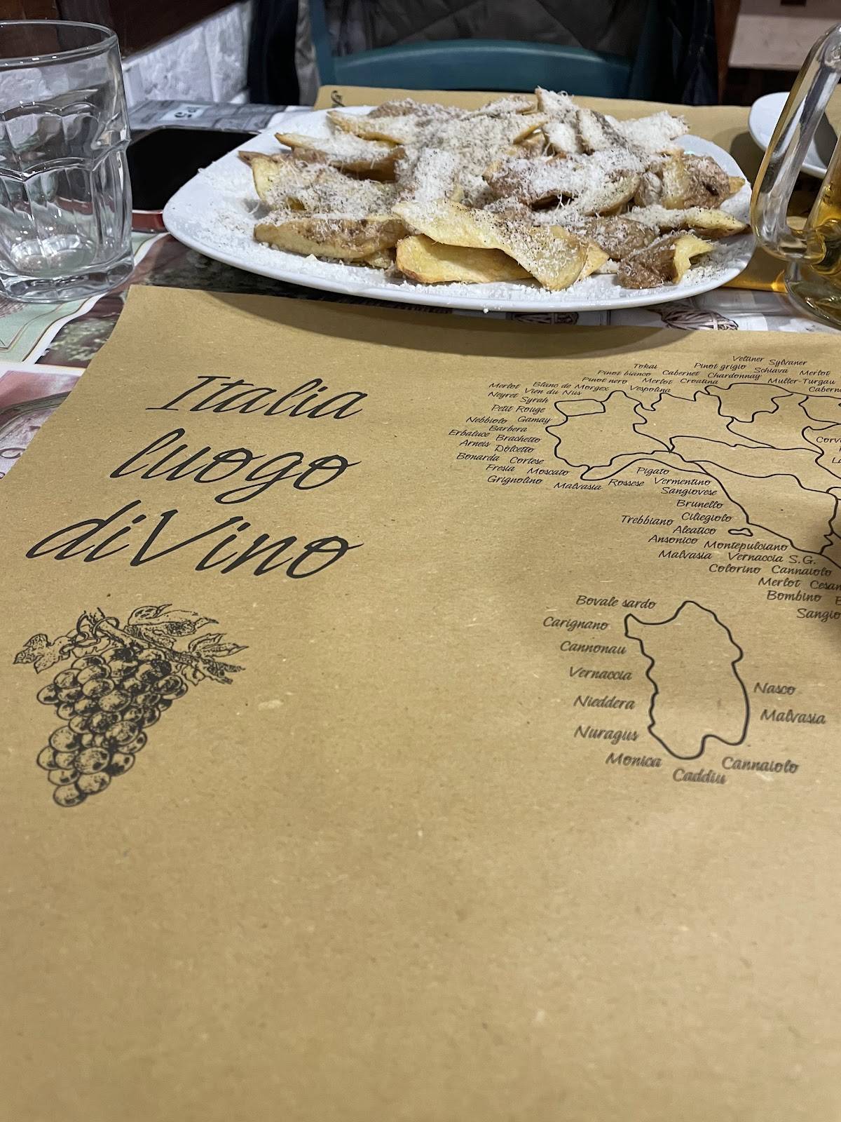 Menu di Gli Sfrontati BIS 