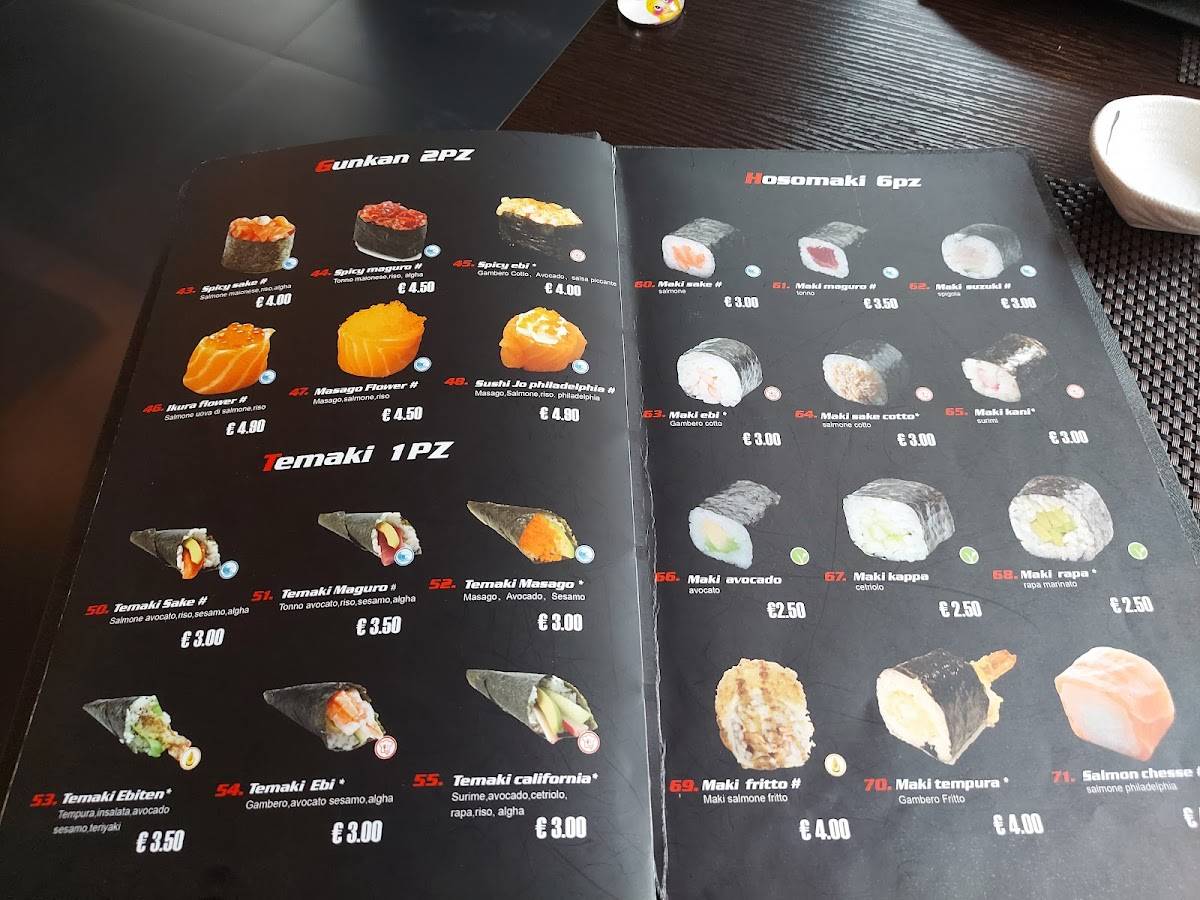 Menu di Han Ristorante giapponese cinese 