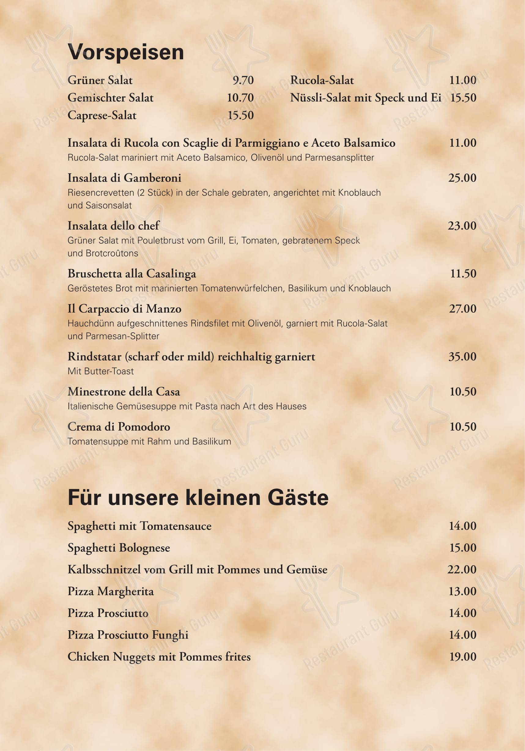 Restaurant Hirschen in Lyss - Детское