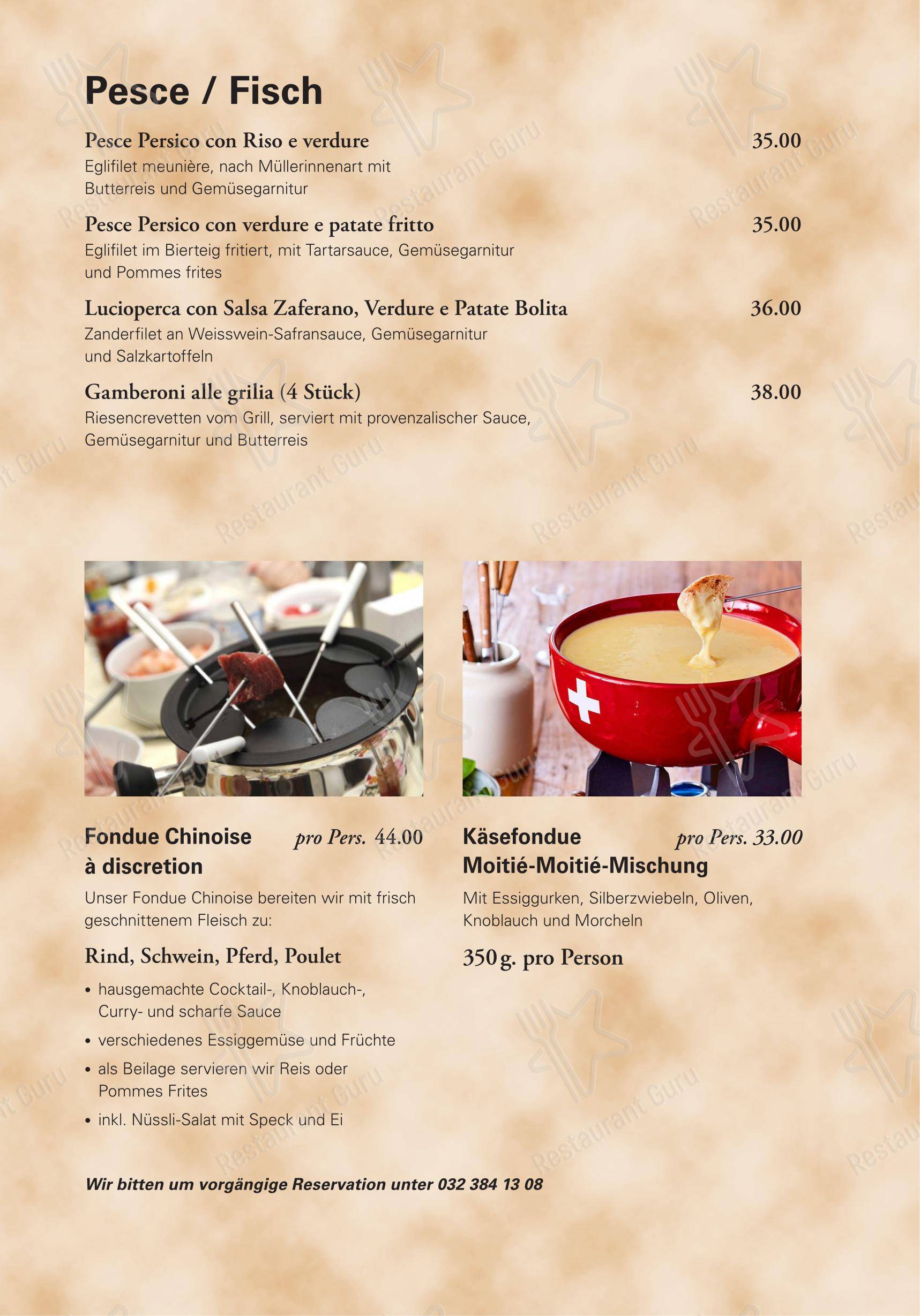 Restaurant Hirschen in Lyss - Детское