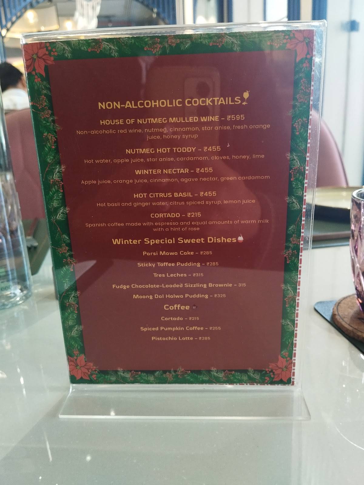 House of Nuttmeeg Aesthetic & Best Vegetarian Restaurant Dehradun menu