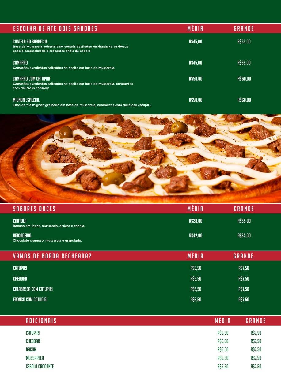 Hub Food cardápio