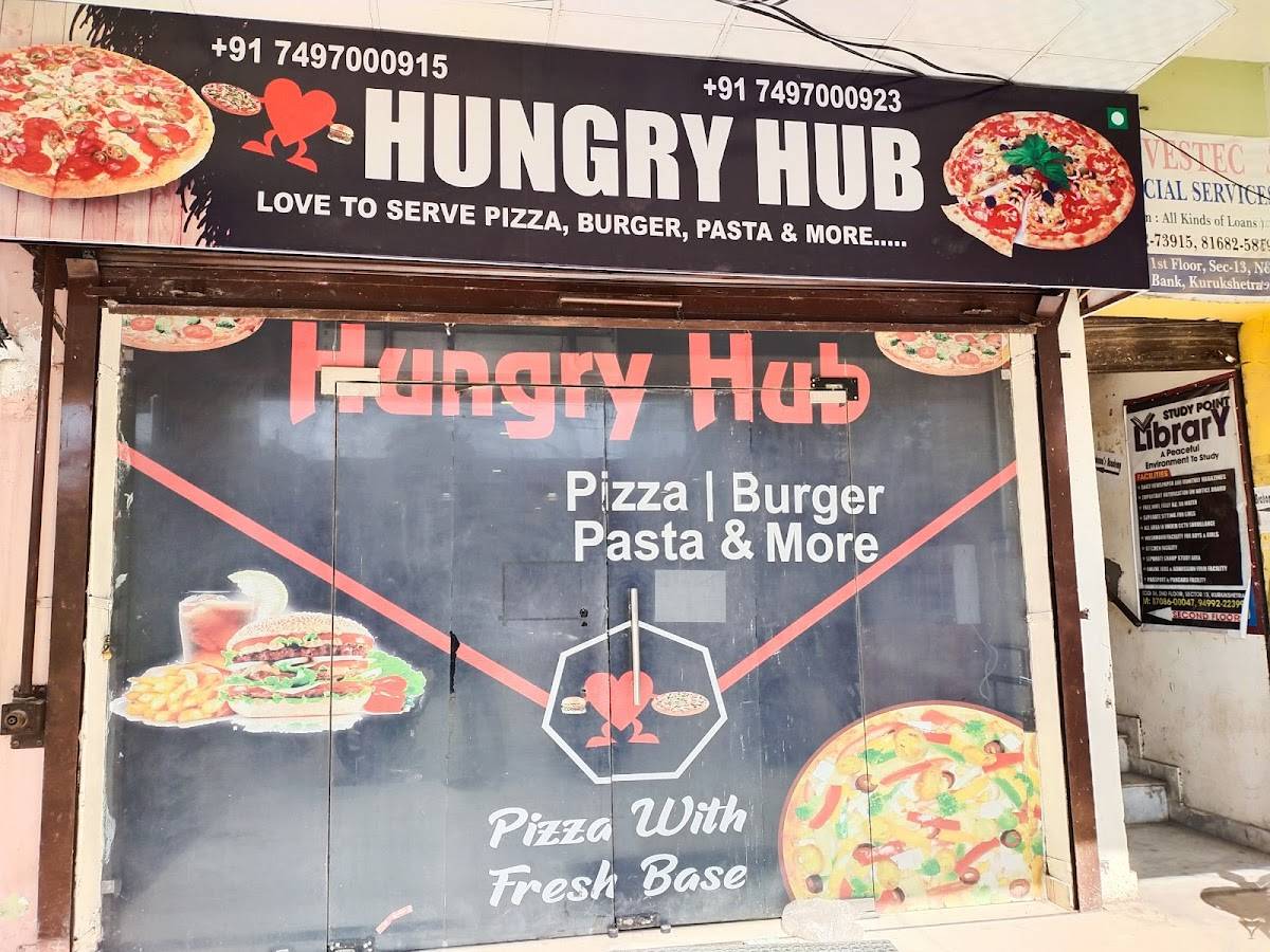 Hungry Hub menu