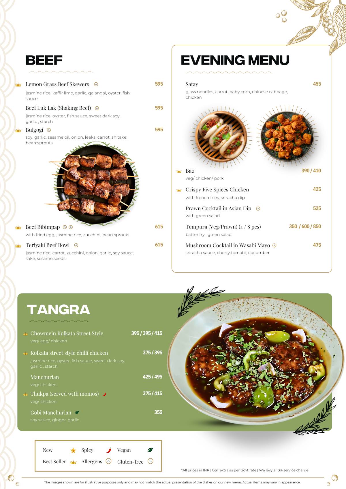 Kampot Pan Asian Restaurant Bellandur menu
