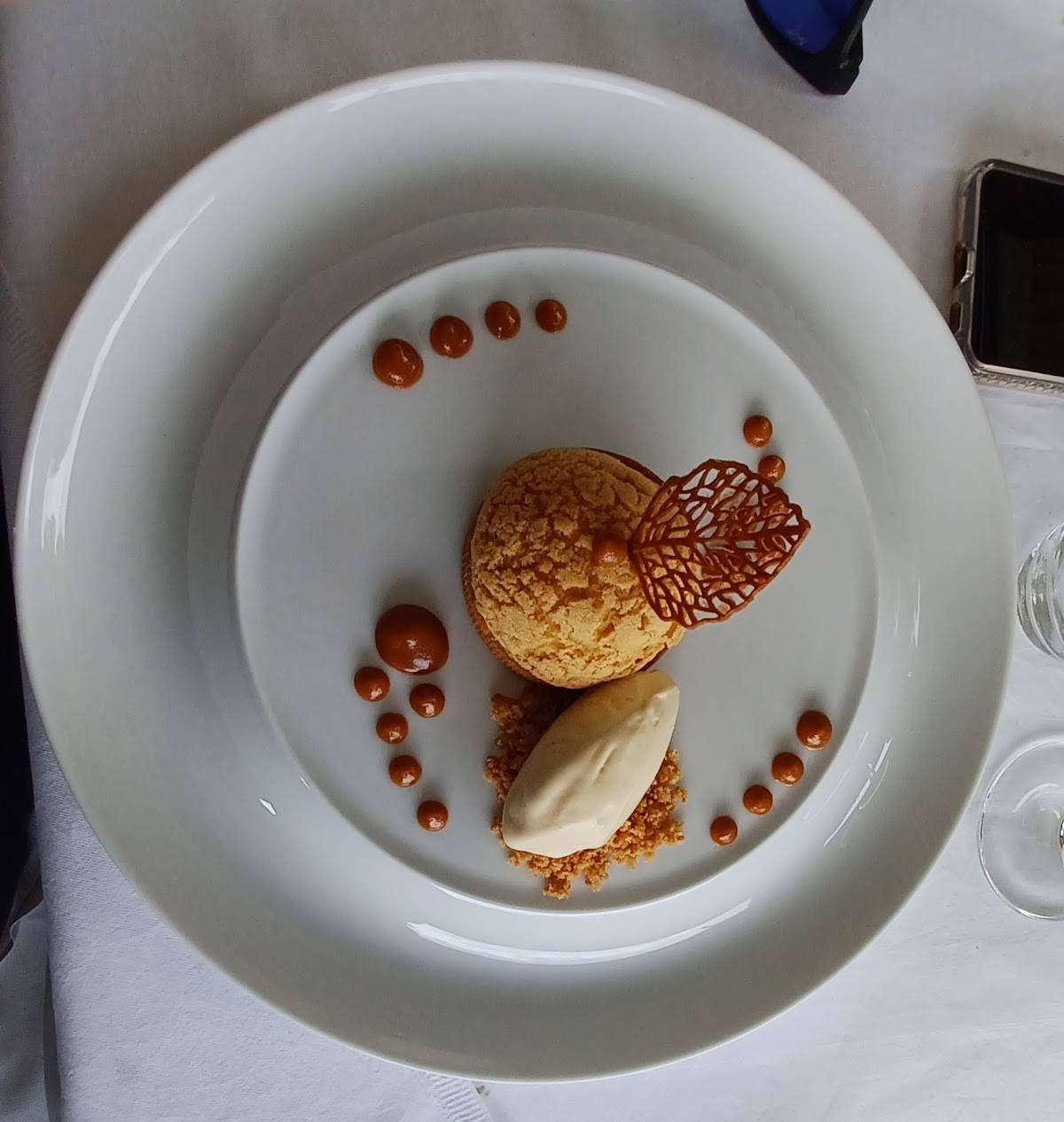 Menu de Hôtel Beau Rivage