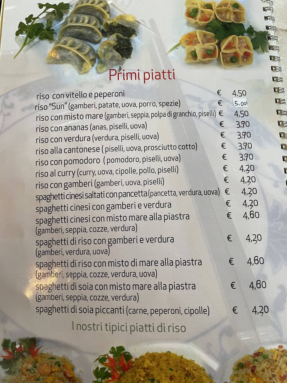 Menu di Liu 