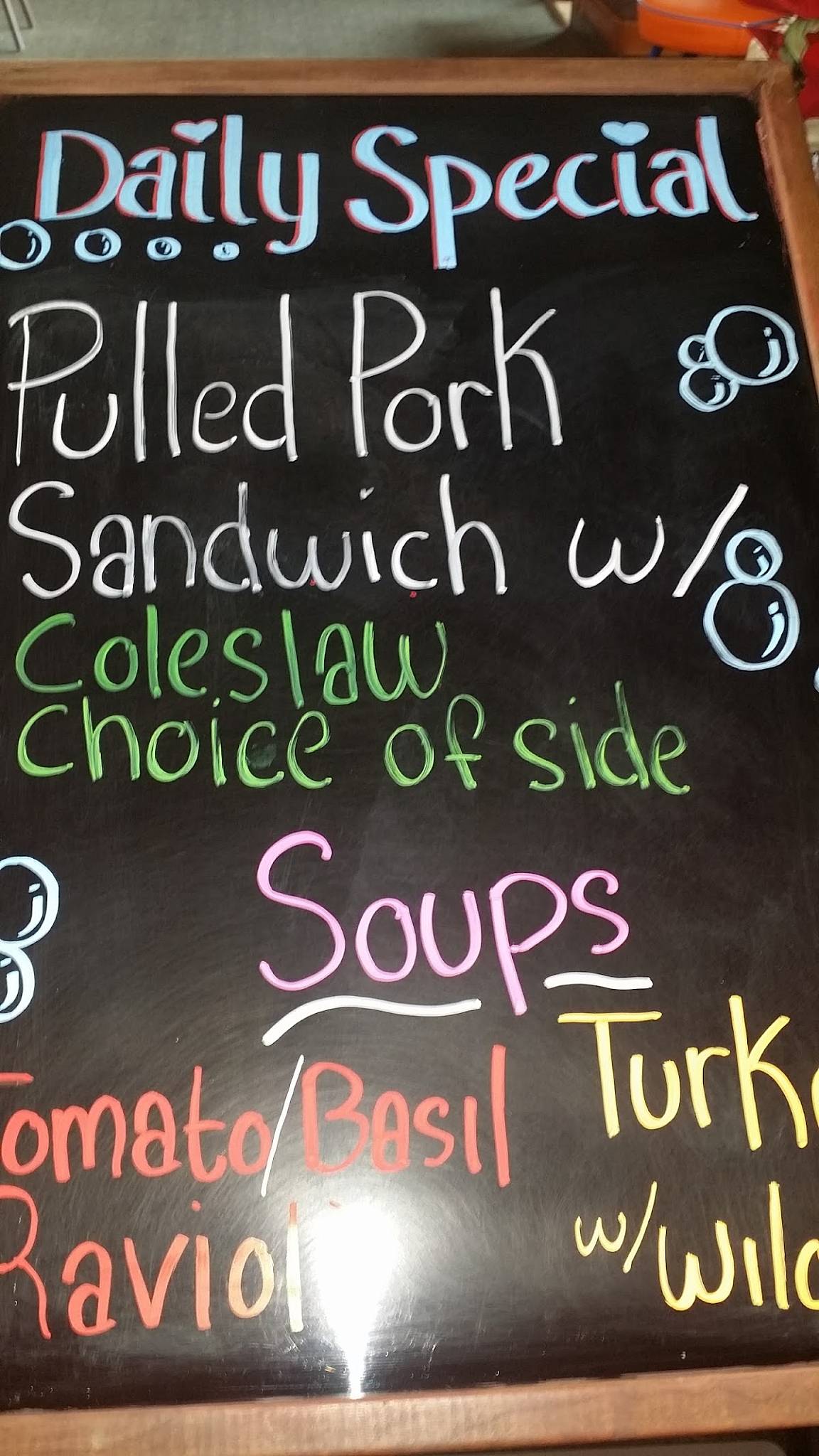 Menu at Locking Horns Riverside Restaurant, Horseshoe Bend