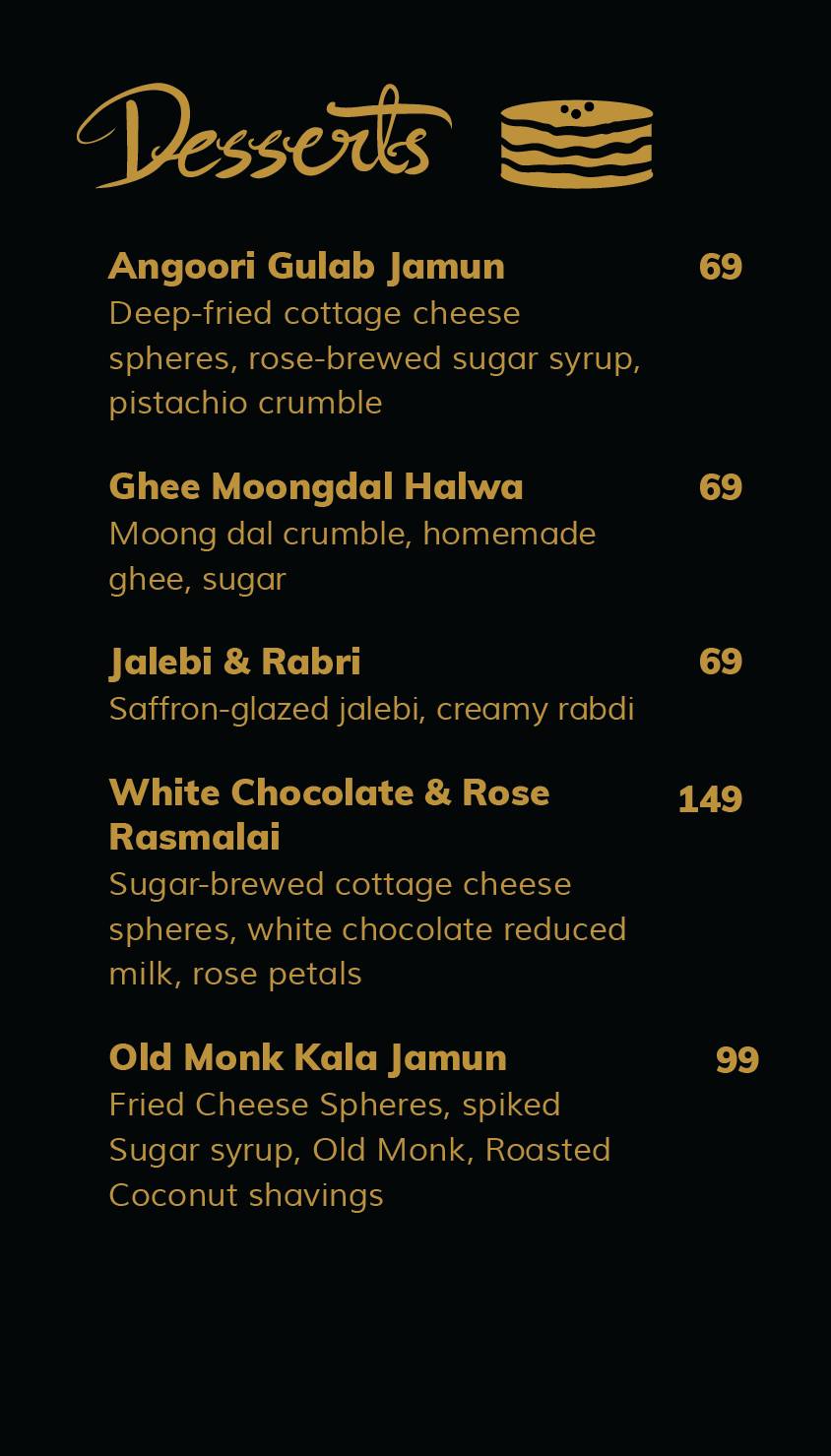 Masala Kitchen menu