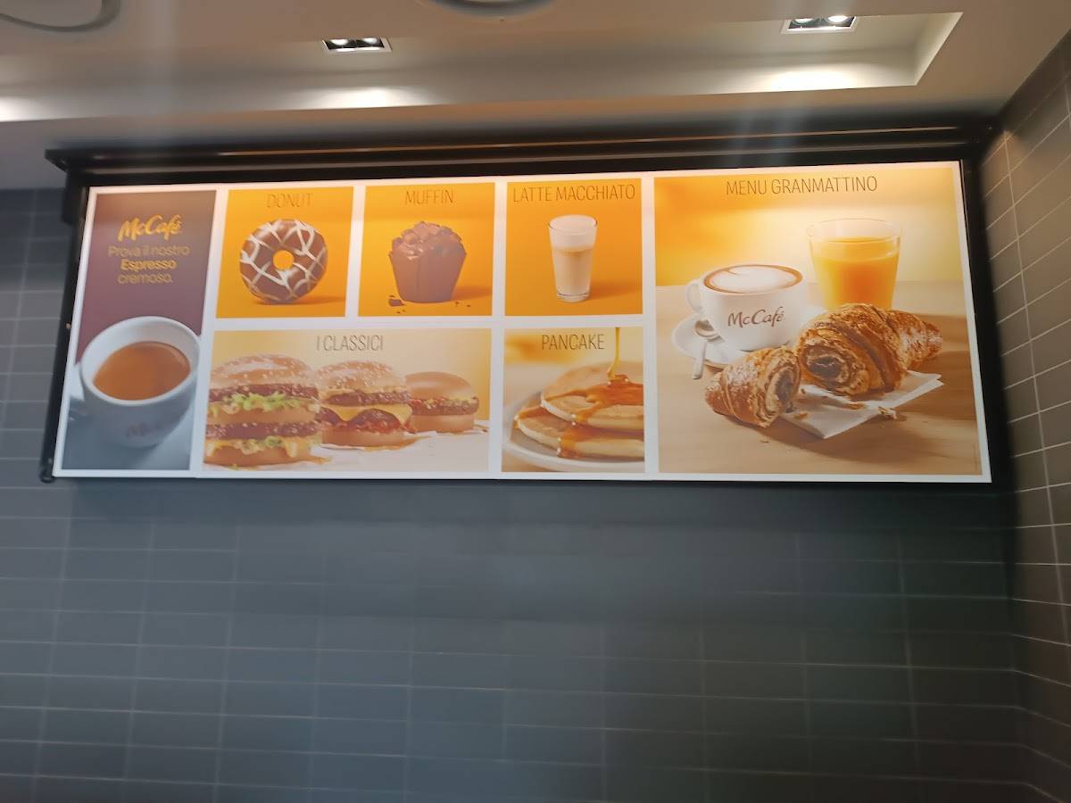 Menu di McDonald's Terni Drive 