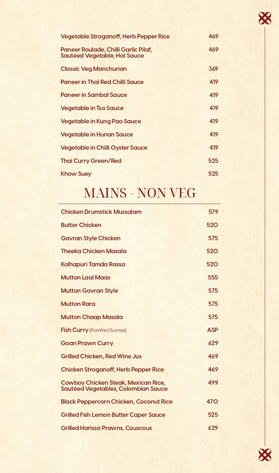 MyOhMy menu