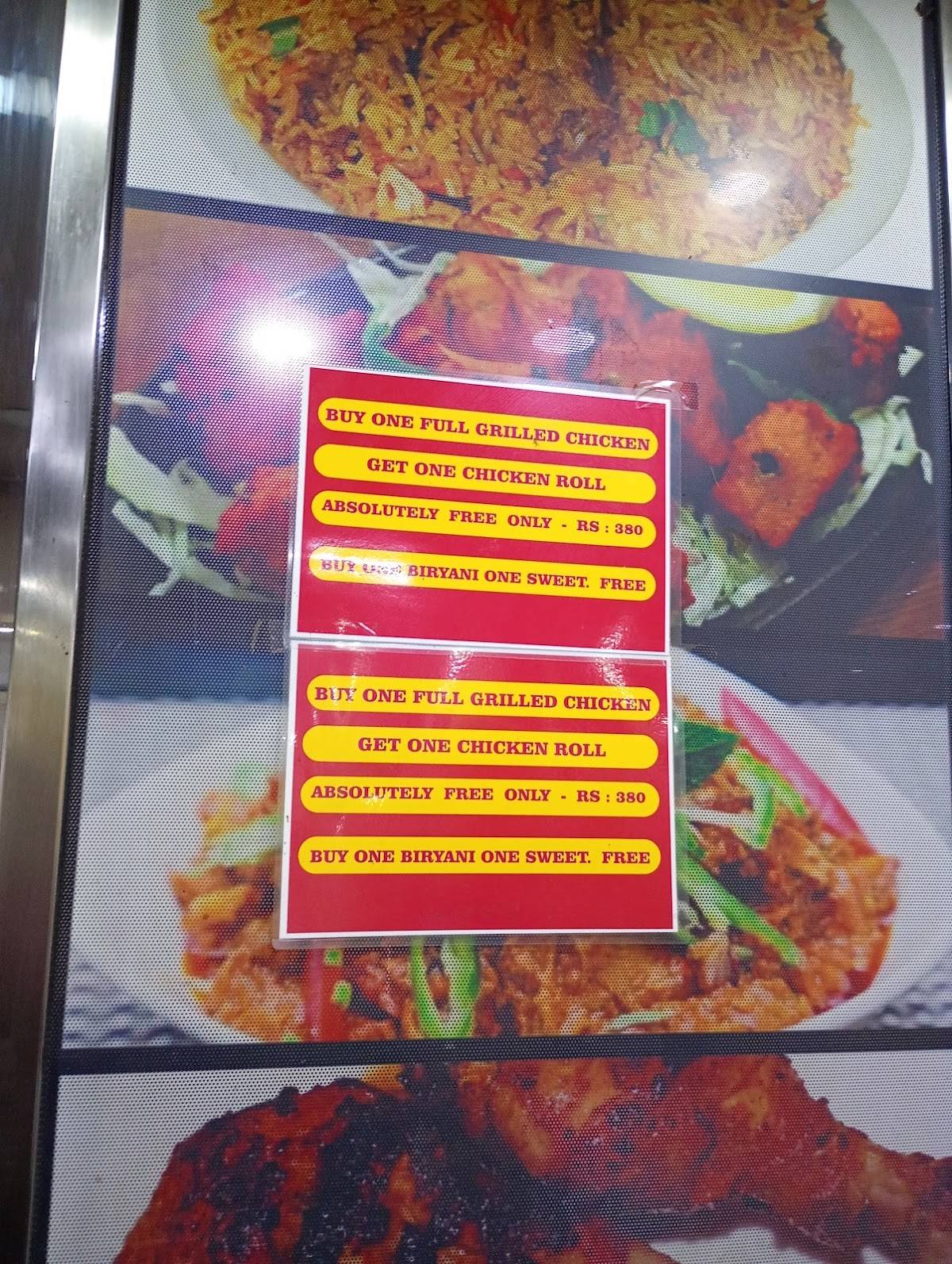 New Kadai Family Restaurant menu