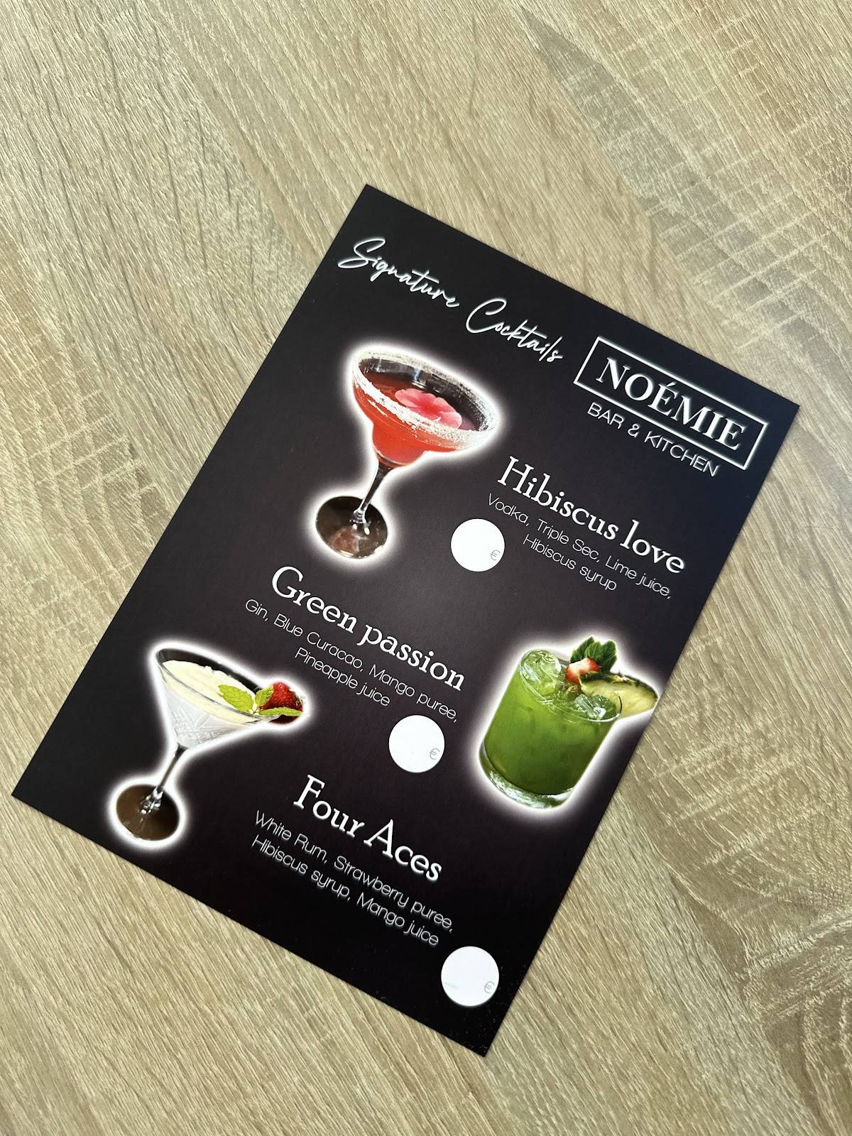 Menu di Noémie Bar & Kitchen 