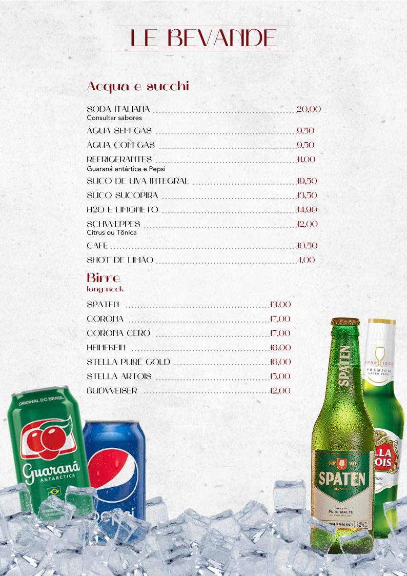 Nonna Augusta Trattoria: Comida Italiana Asa Norte Brasília cardápio