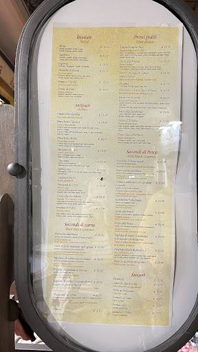 Menu di Osteria da Rita (dal 1991) 