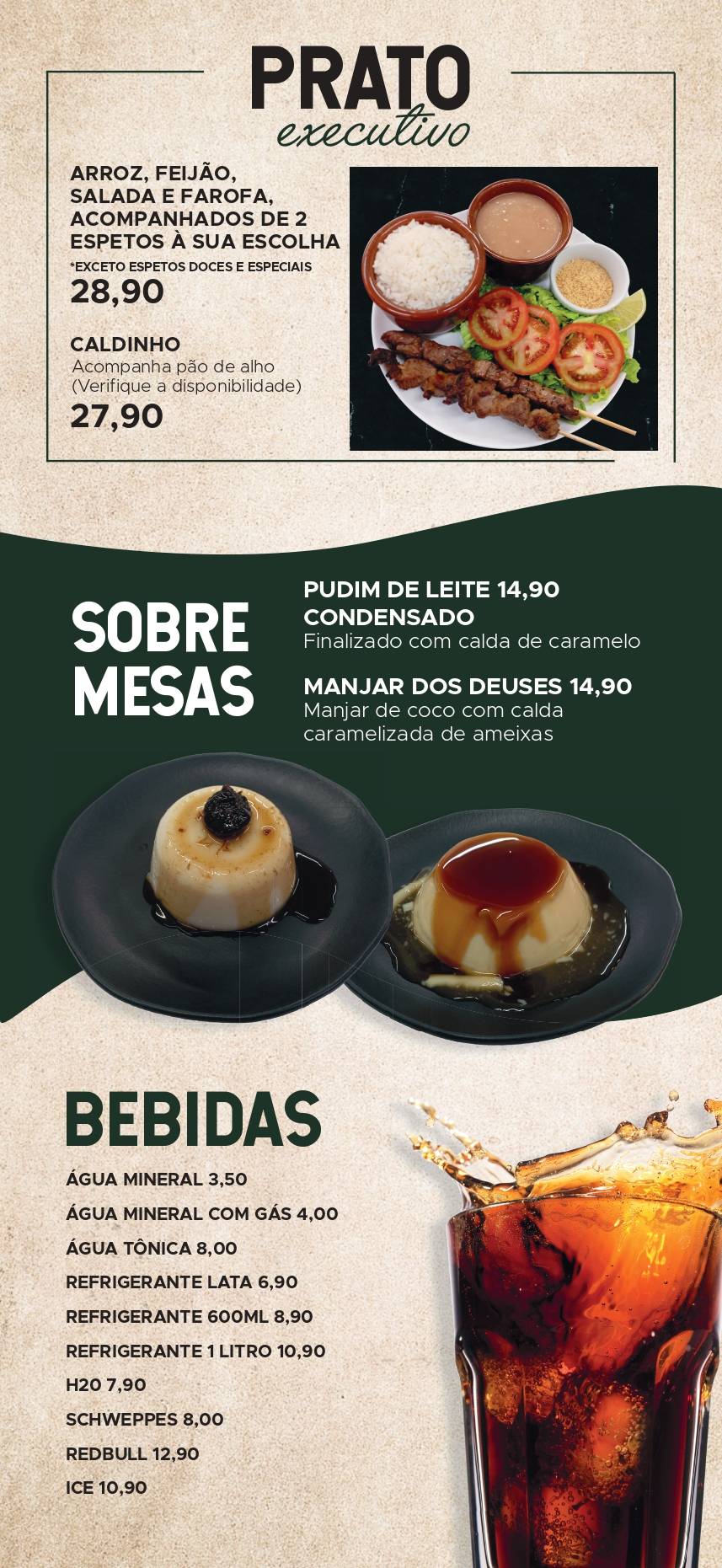 Panela Velha - Empório, Bar E Restaurante cardápio