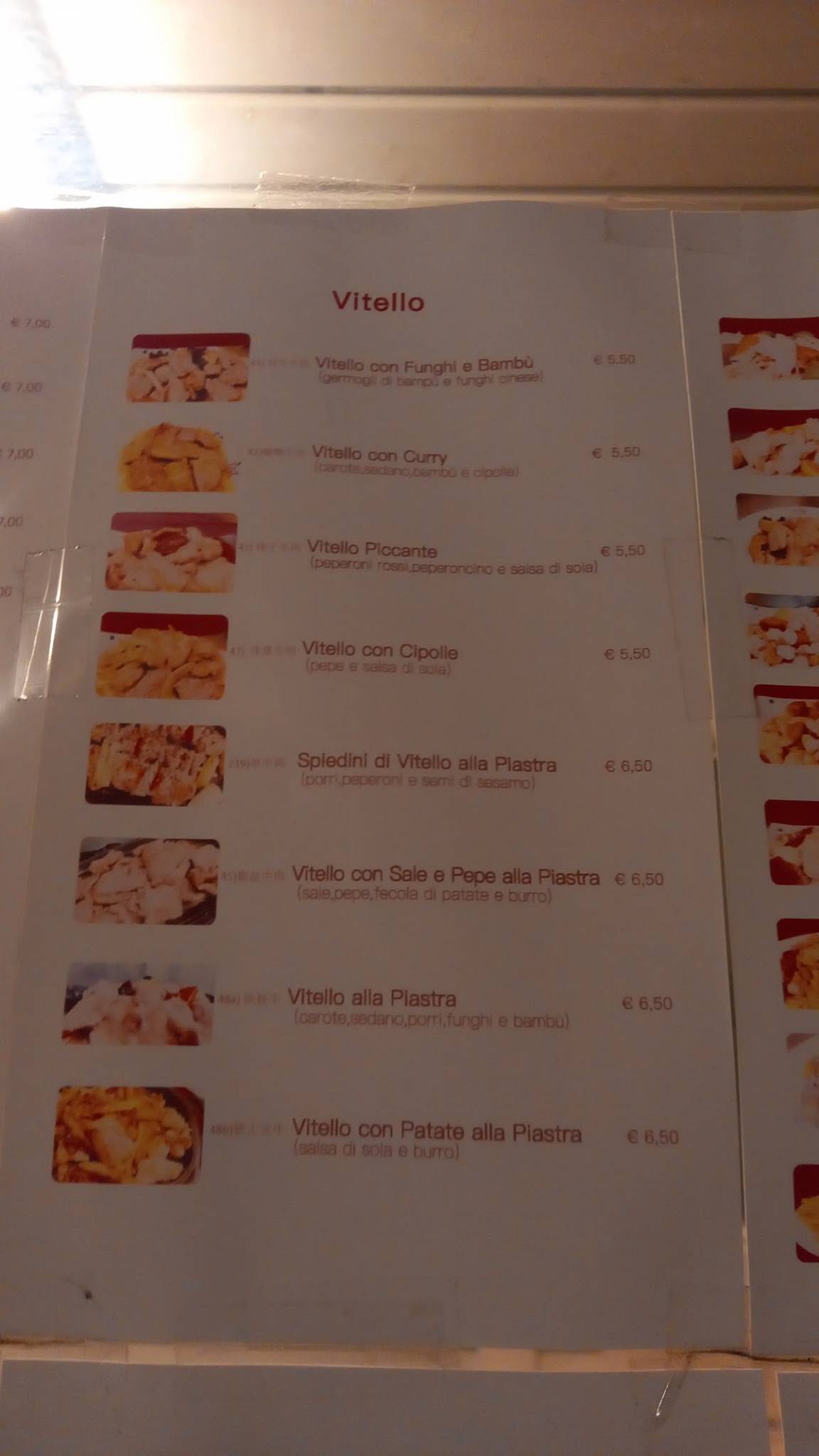 Menu di Pechino 