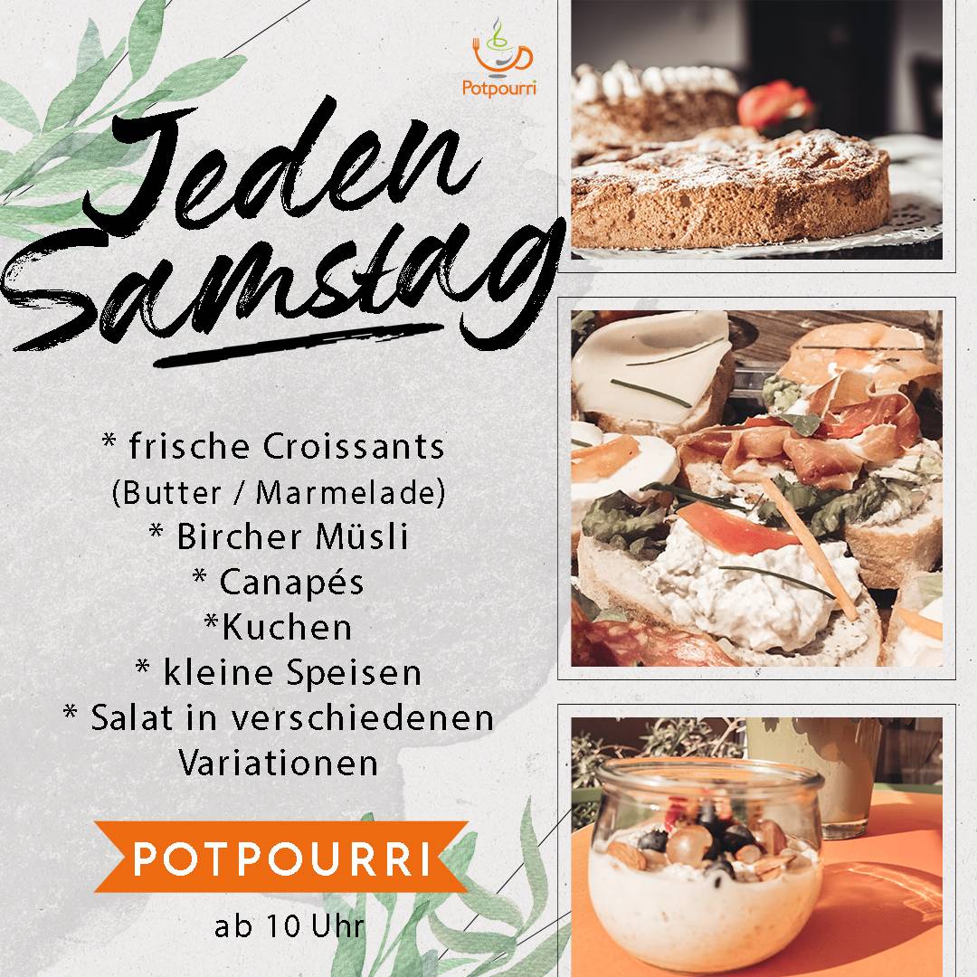 Speisekarte von Potpourri Rottweil Markthalle restaurant, Rottweil