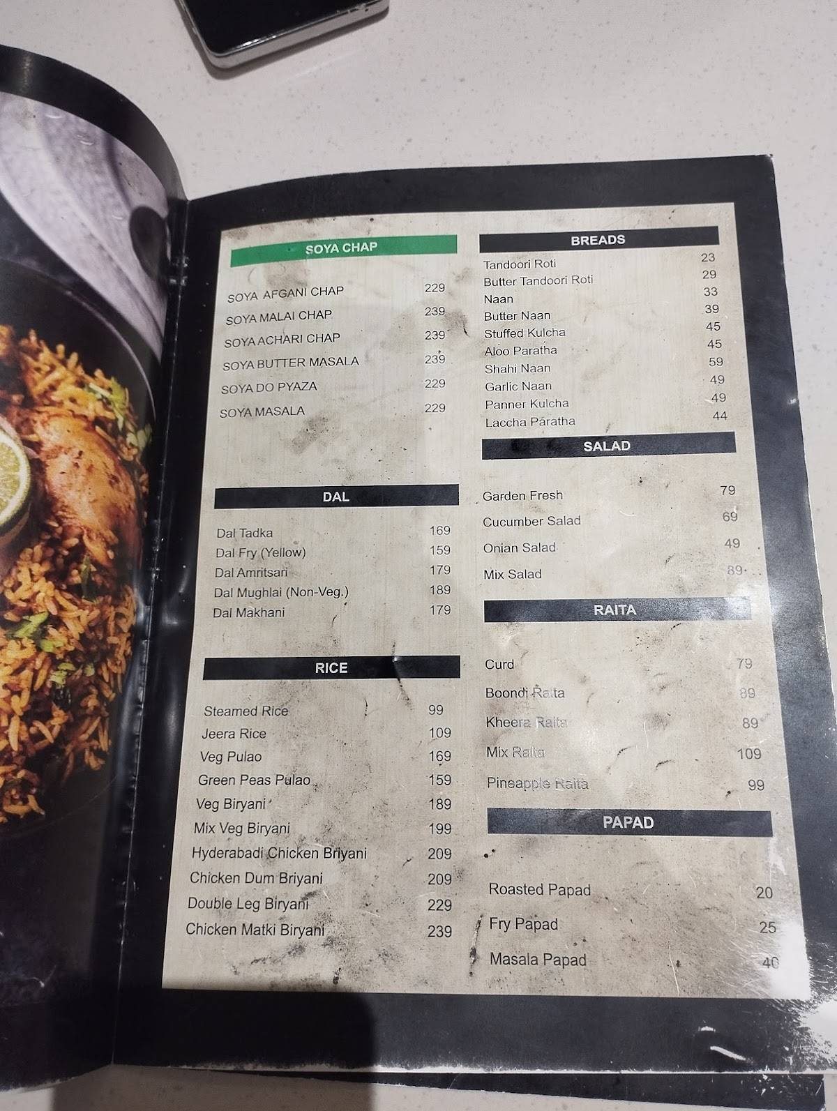 Punjabi Kitchen And Caterer menu