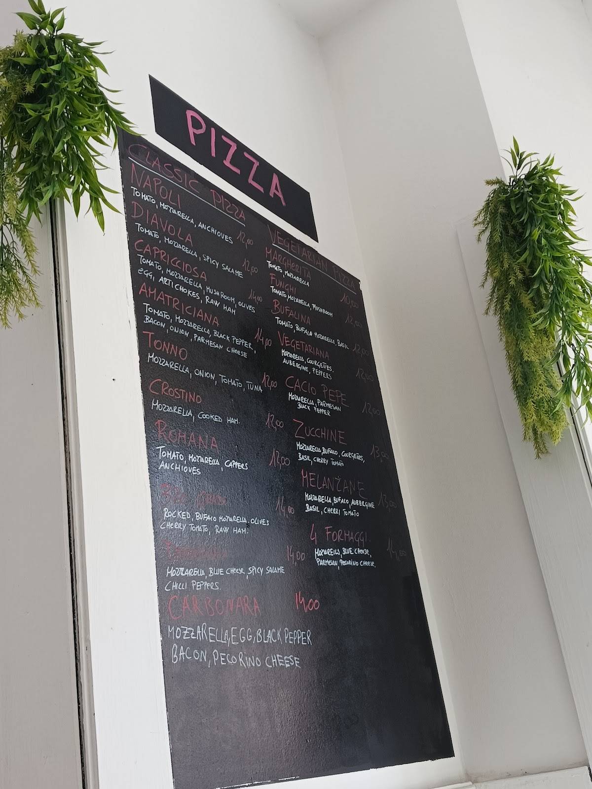 Menu di Ristorante 320 Gradi 