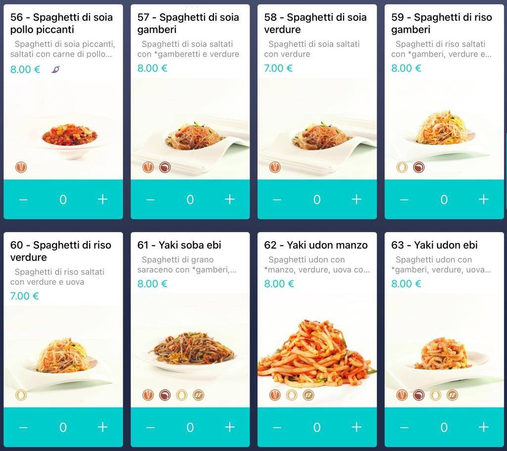 Menu di Ristorante Giapponese Tokyo Empoli 