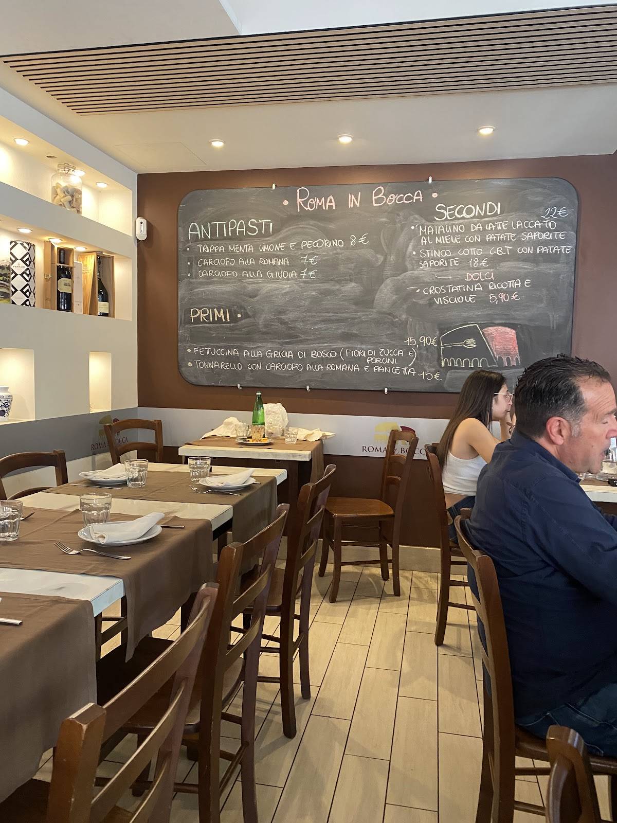 Menu di Ristorante "Roma in Bocca" 