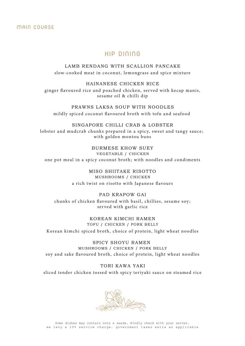 Shiro Bengaluru menu