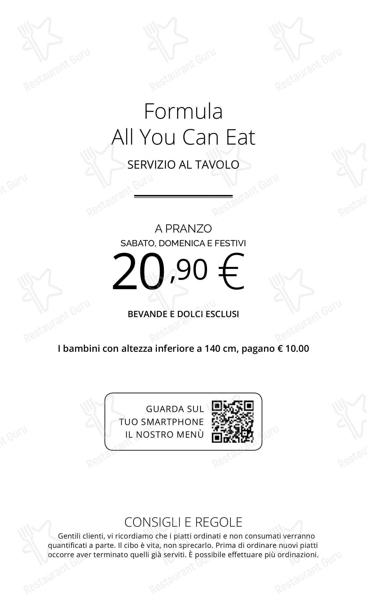 菜单 per Sushi City Como in Como