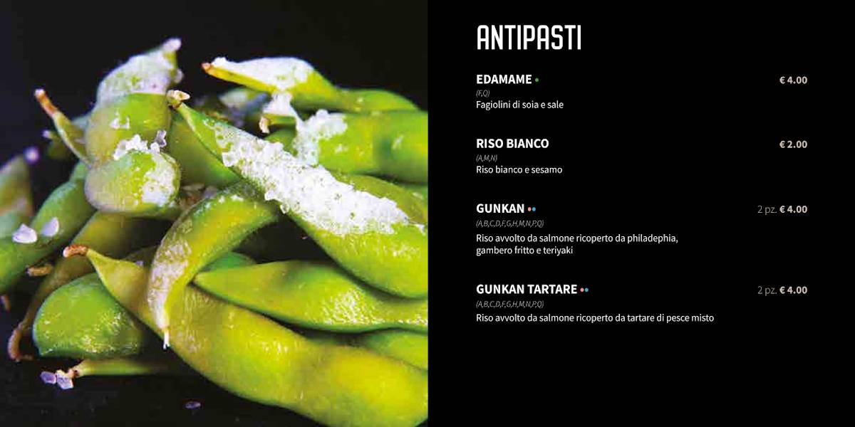 Menu di Sushi Corner Riccione 