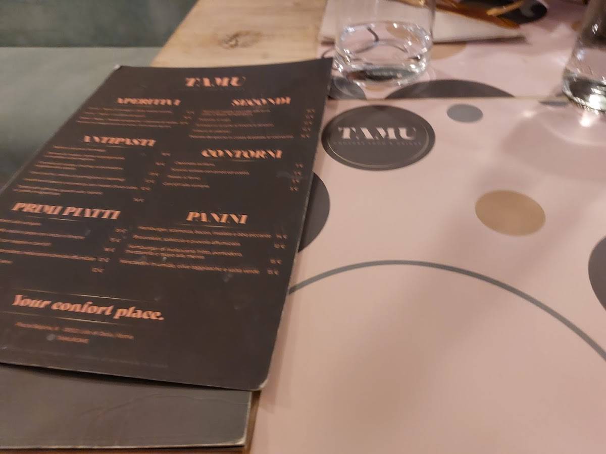 Menu di Tamu 