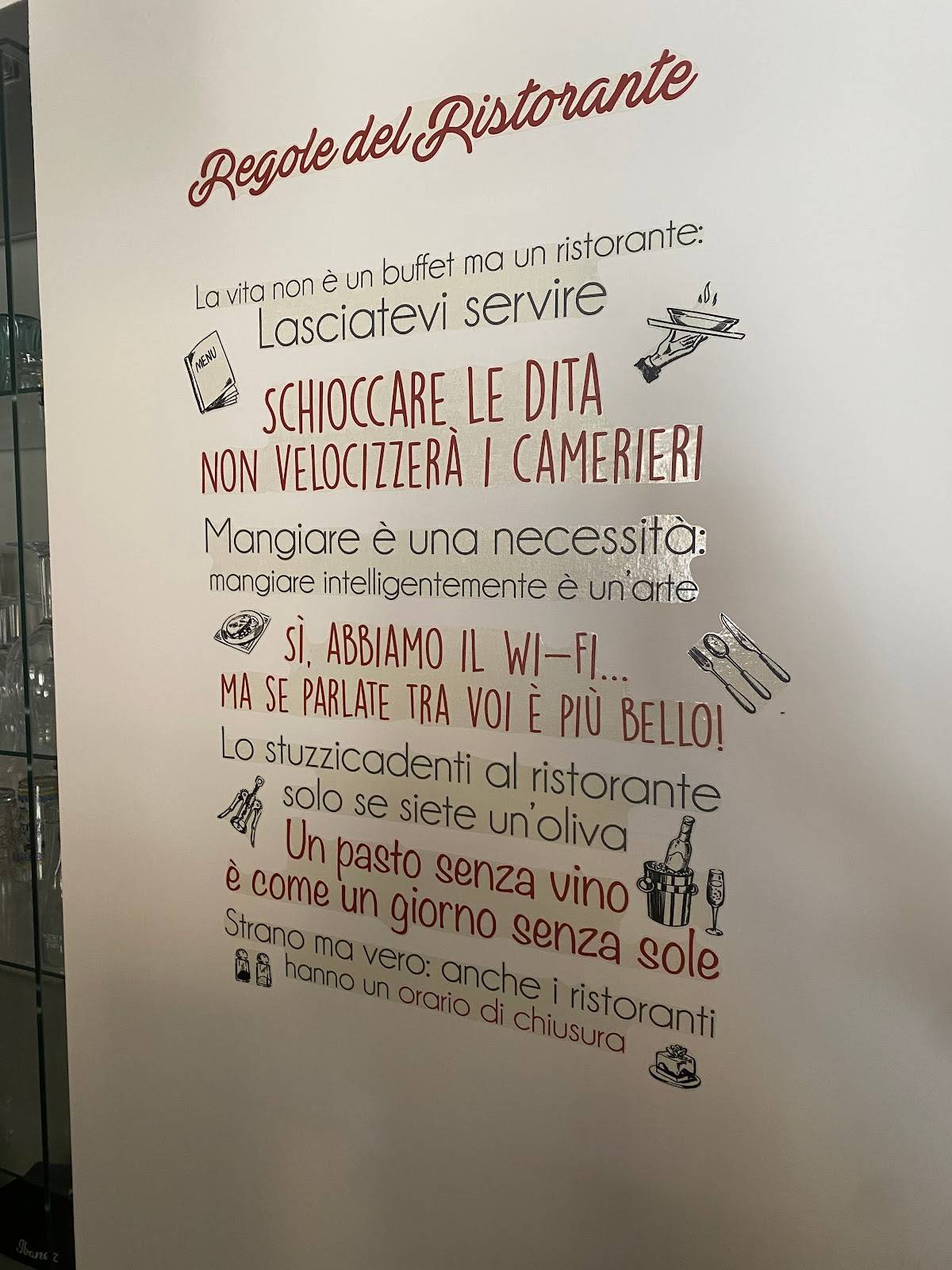 Menu di Trattoria terra&mare 