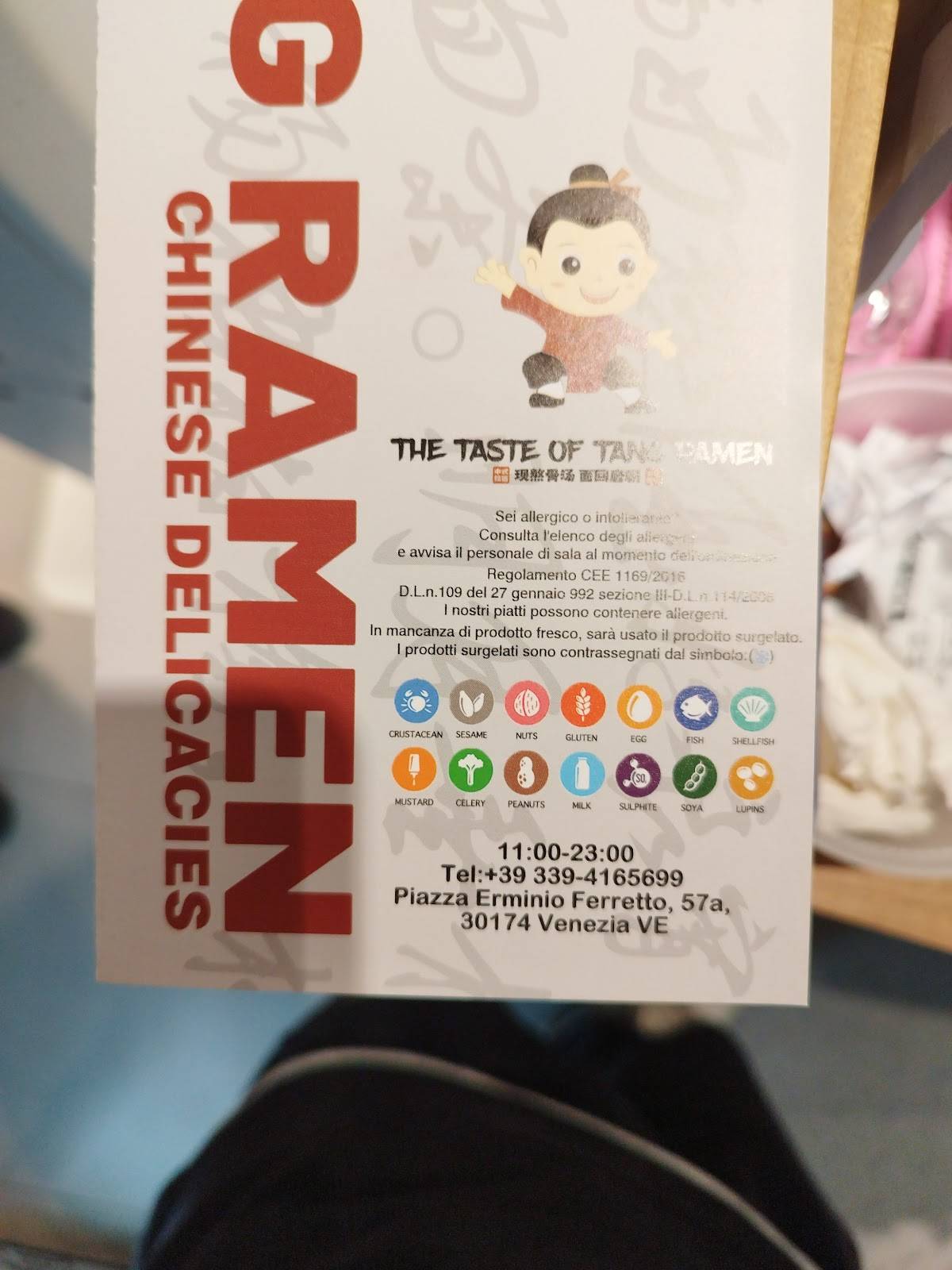 Menu di Tang Dynasty Ristorante Cinese 