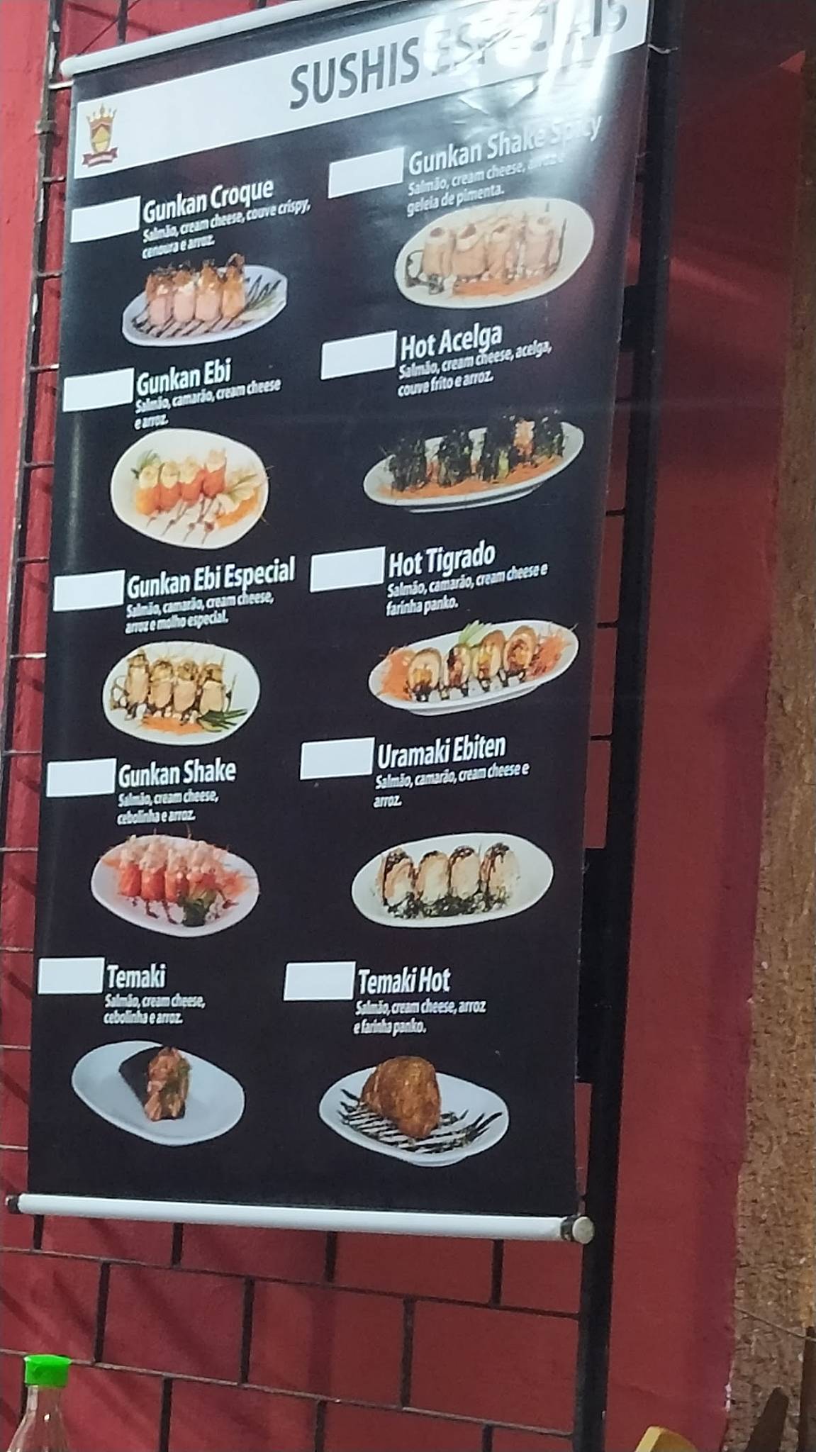 Restaurante Império Chinês cardápio