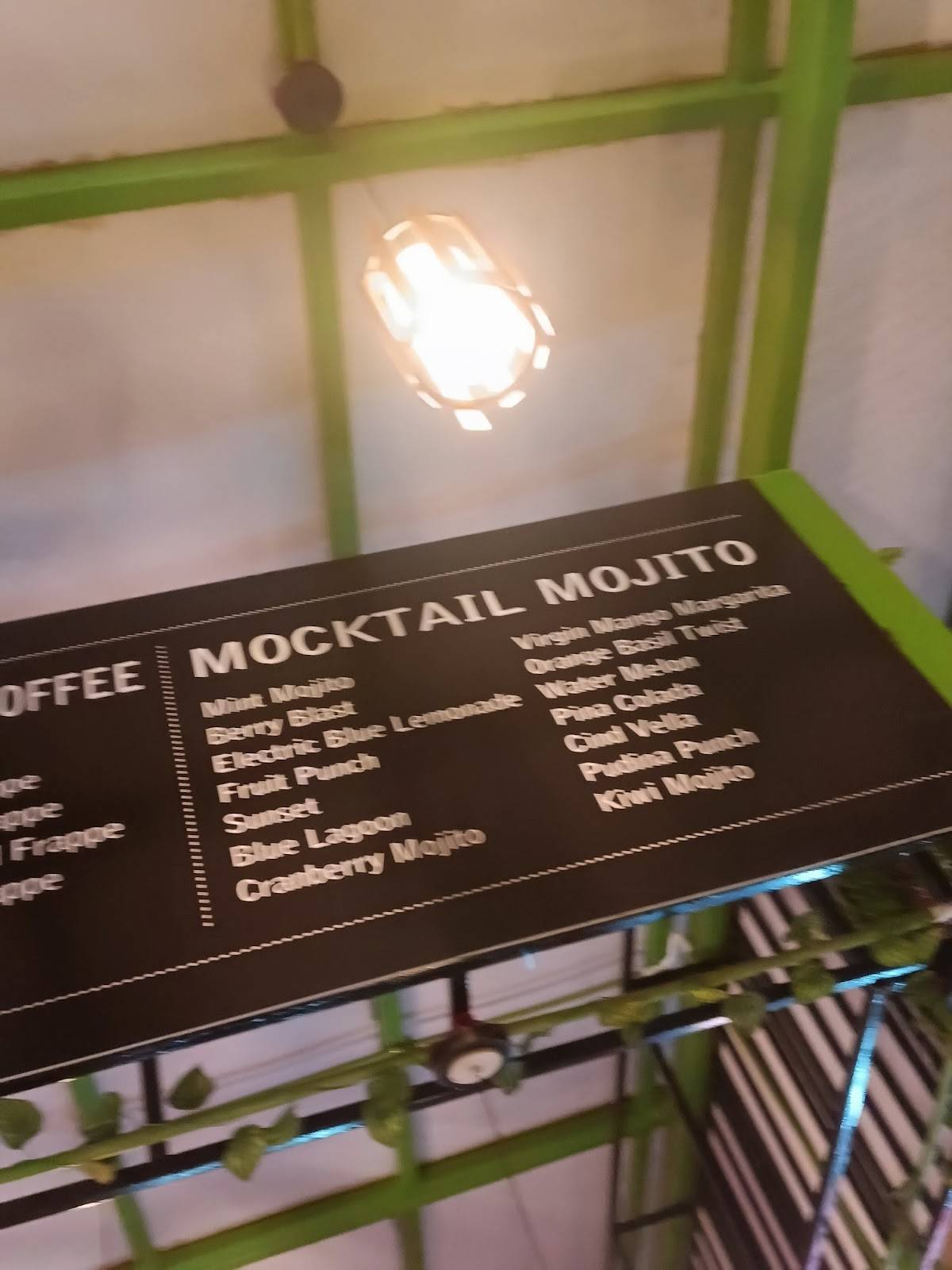 Retreat Restro menu
