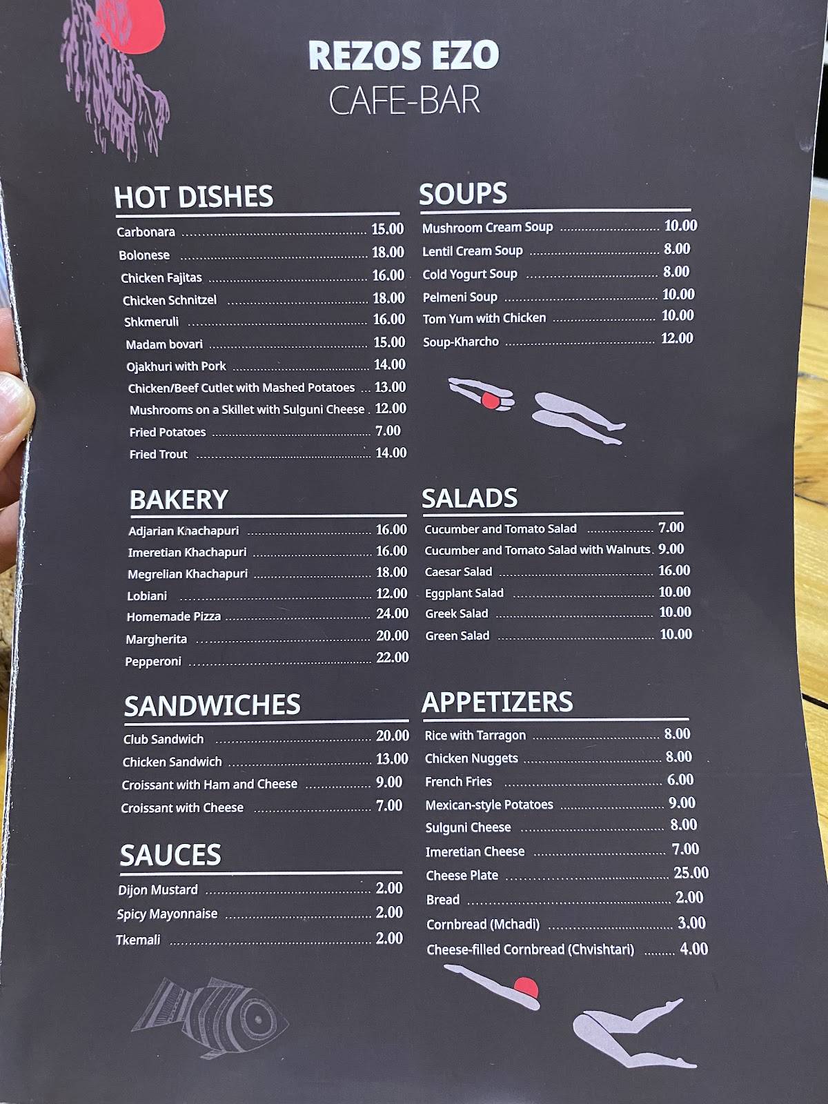 Menu de Rezos ezo