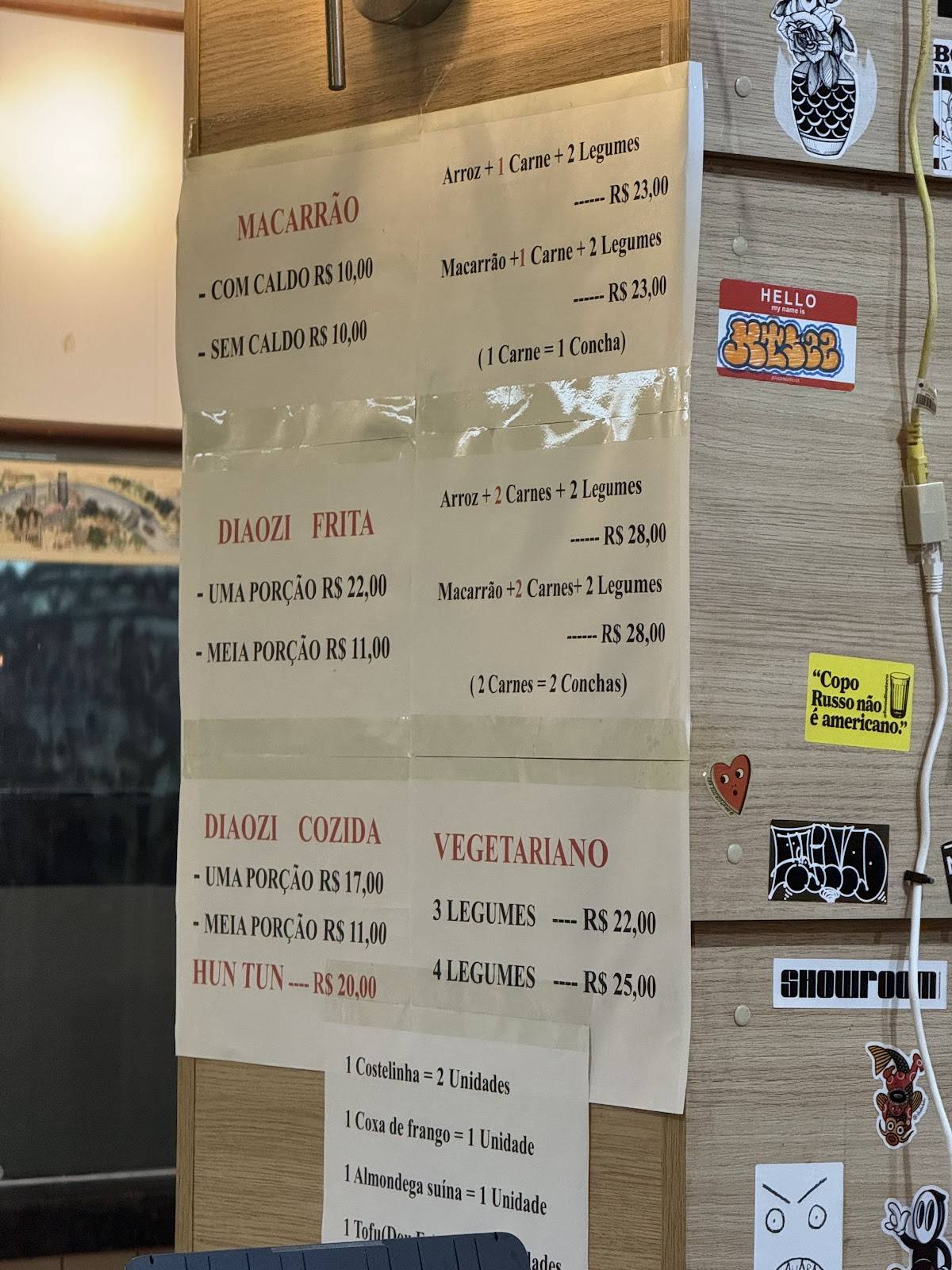 Joia Comida - (Centro, RJ) cardápio