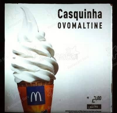 Mc Donald'S cardápio